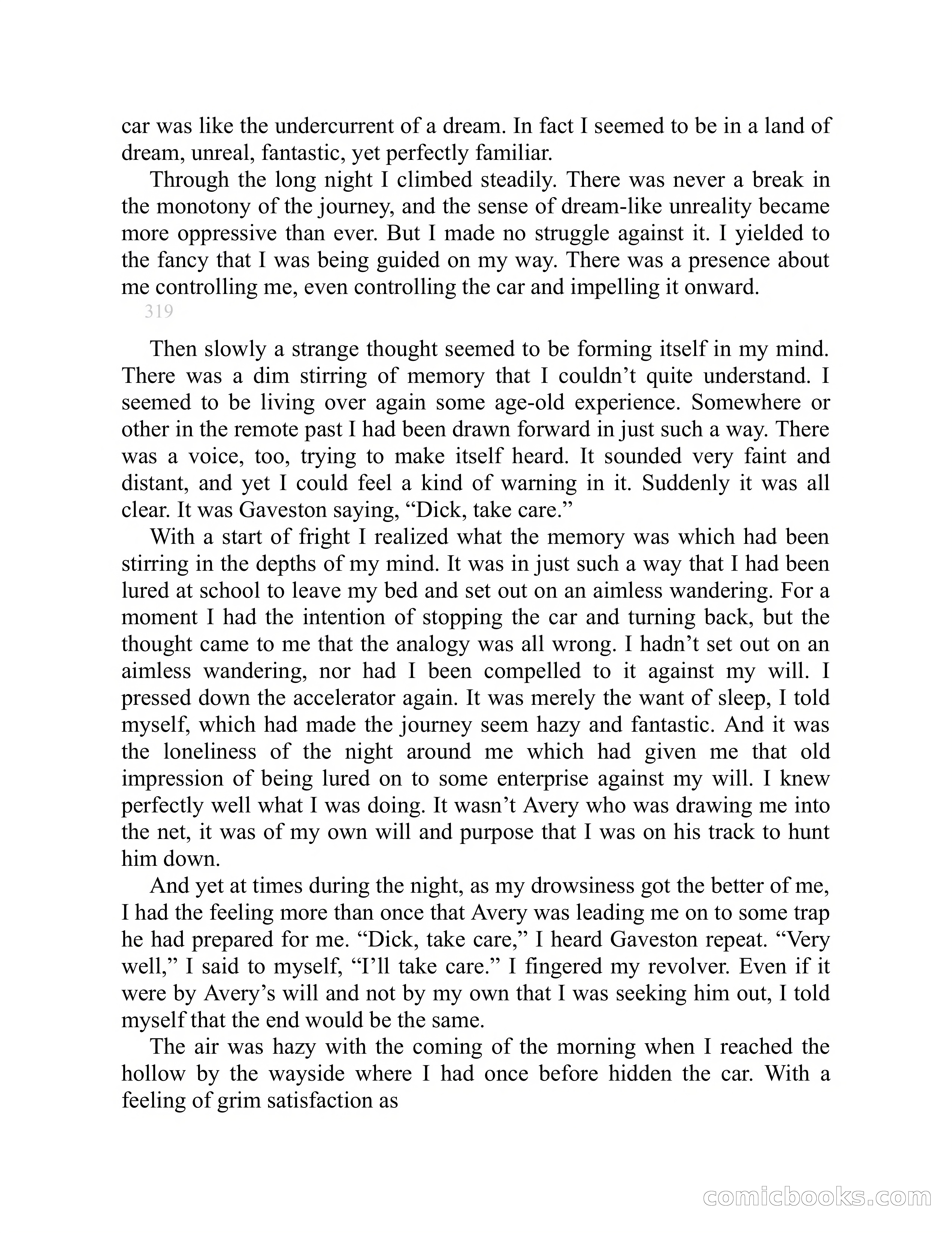 The Shadowy Thing by H.B. Drake — page 267 of 278
