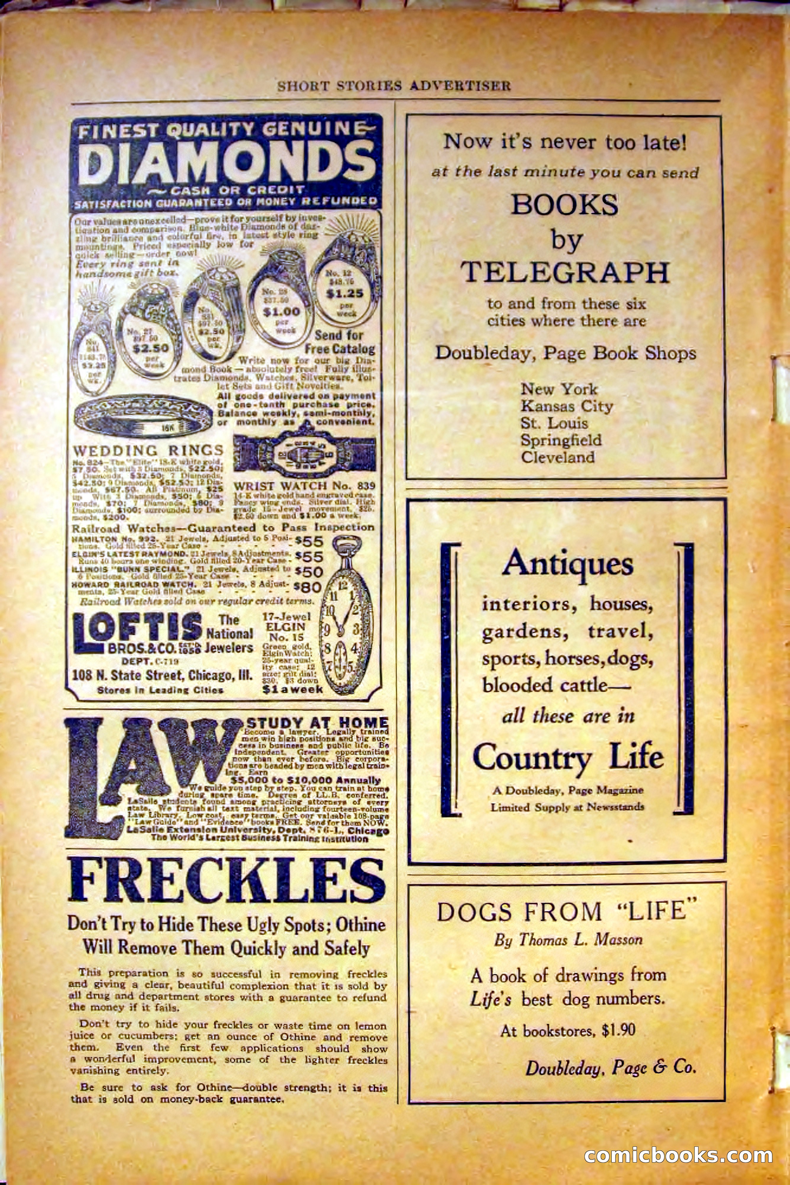 Short Stories, August 10, 1926 — page 8 of 194