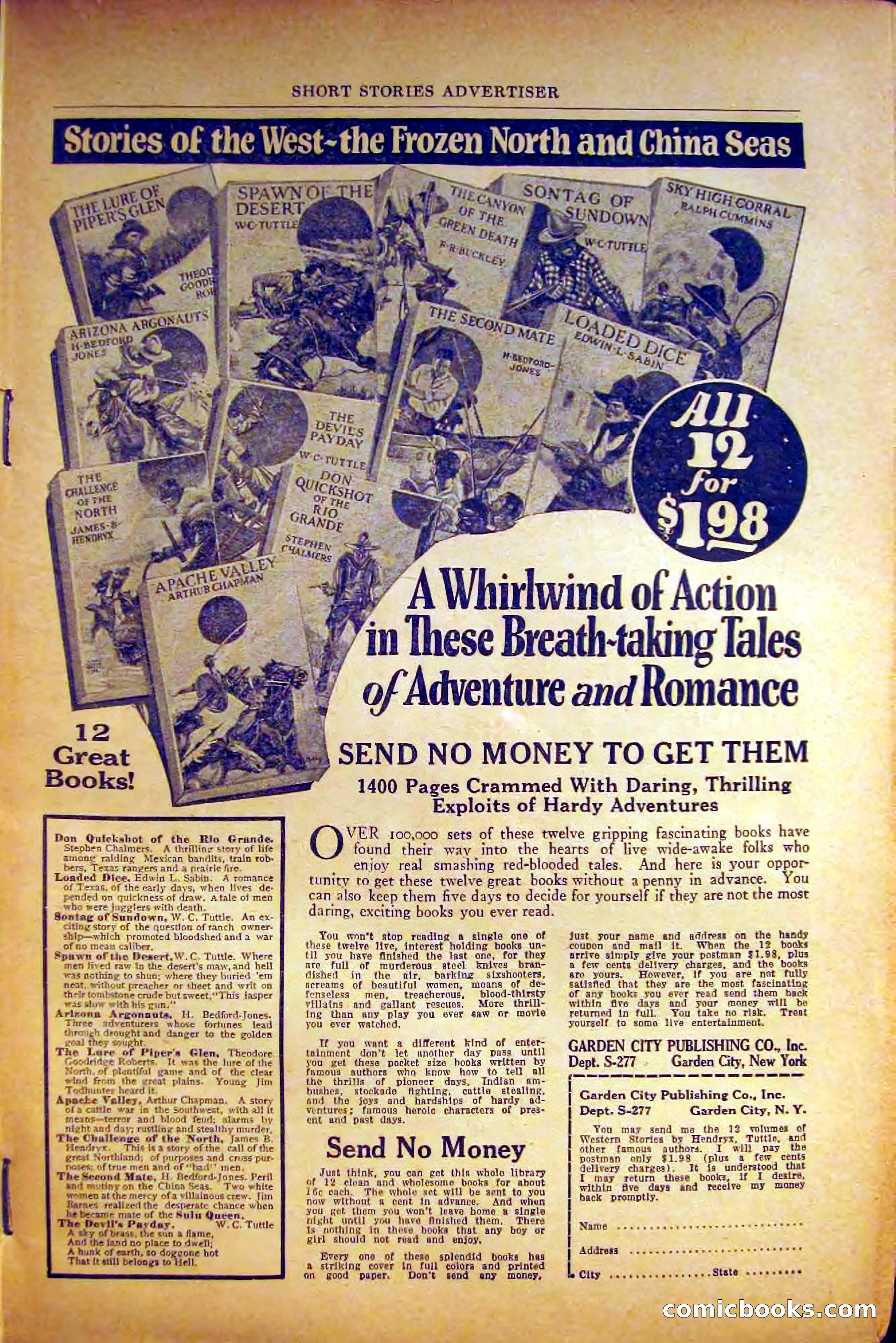 Short Stories, August 10, 1926 — page 9 of 194
