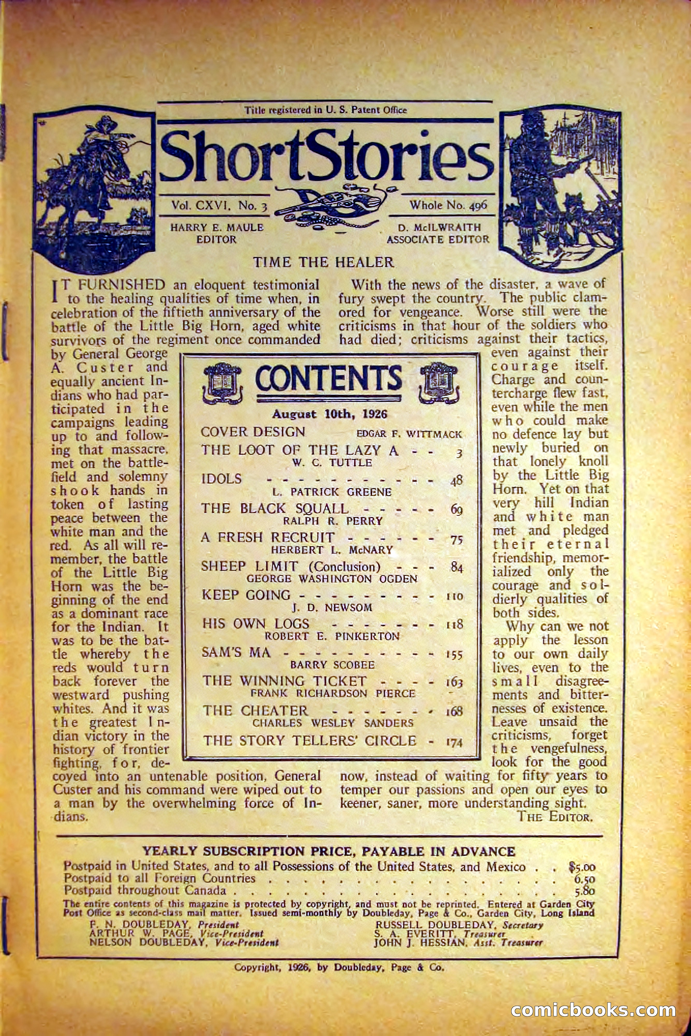 Short Stories, August 10, 1926 — page 11 of 194