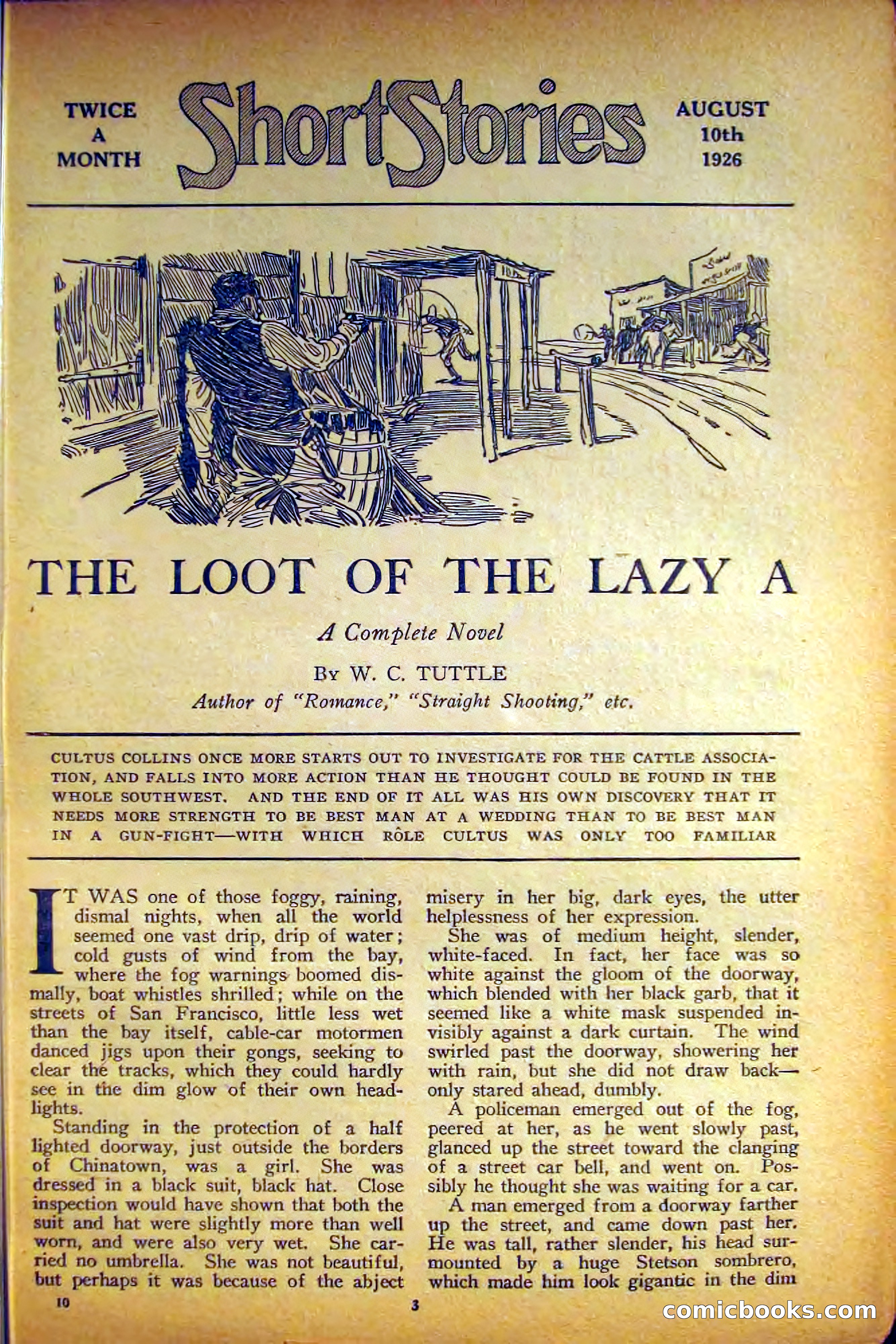 Short Stories, August 10, 1926 — page 13 of 194