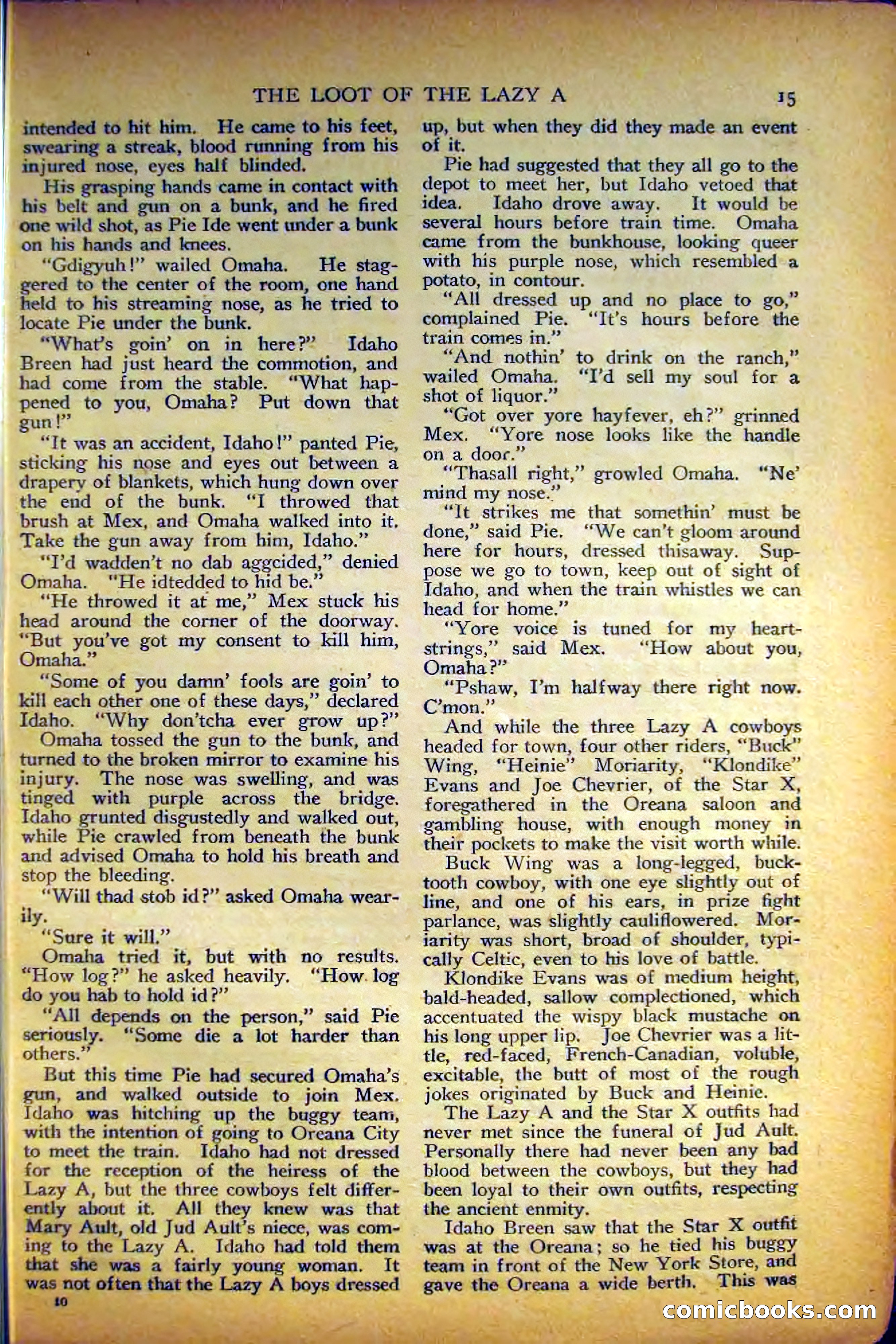 Short Stories, August 10, 1926 — page 25 of 194