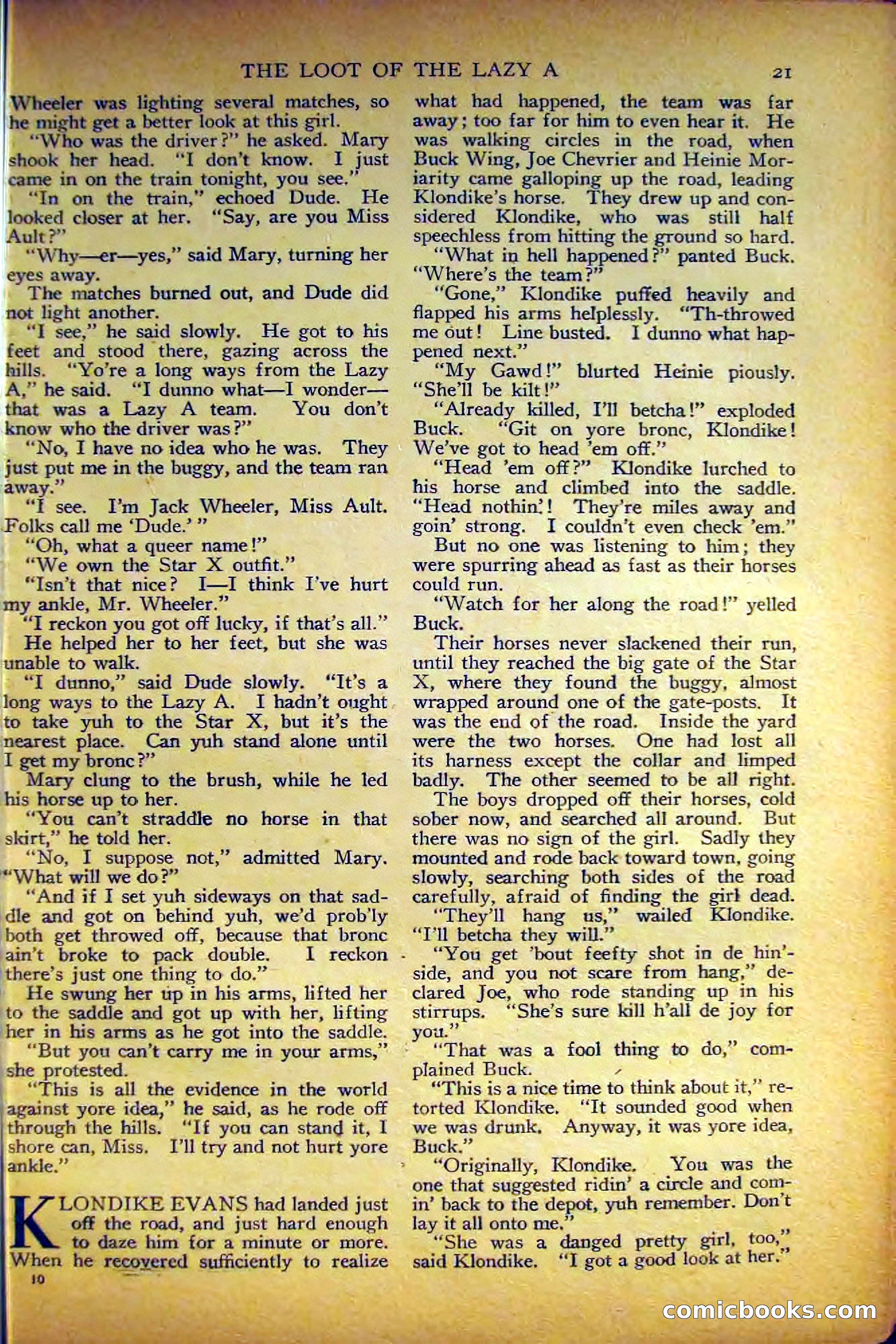 Short Stories, August 10, 1926 — page 31 of 194