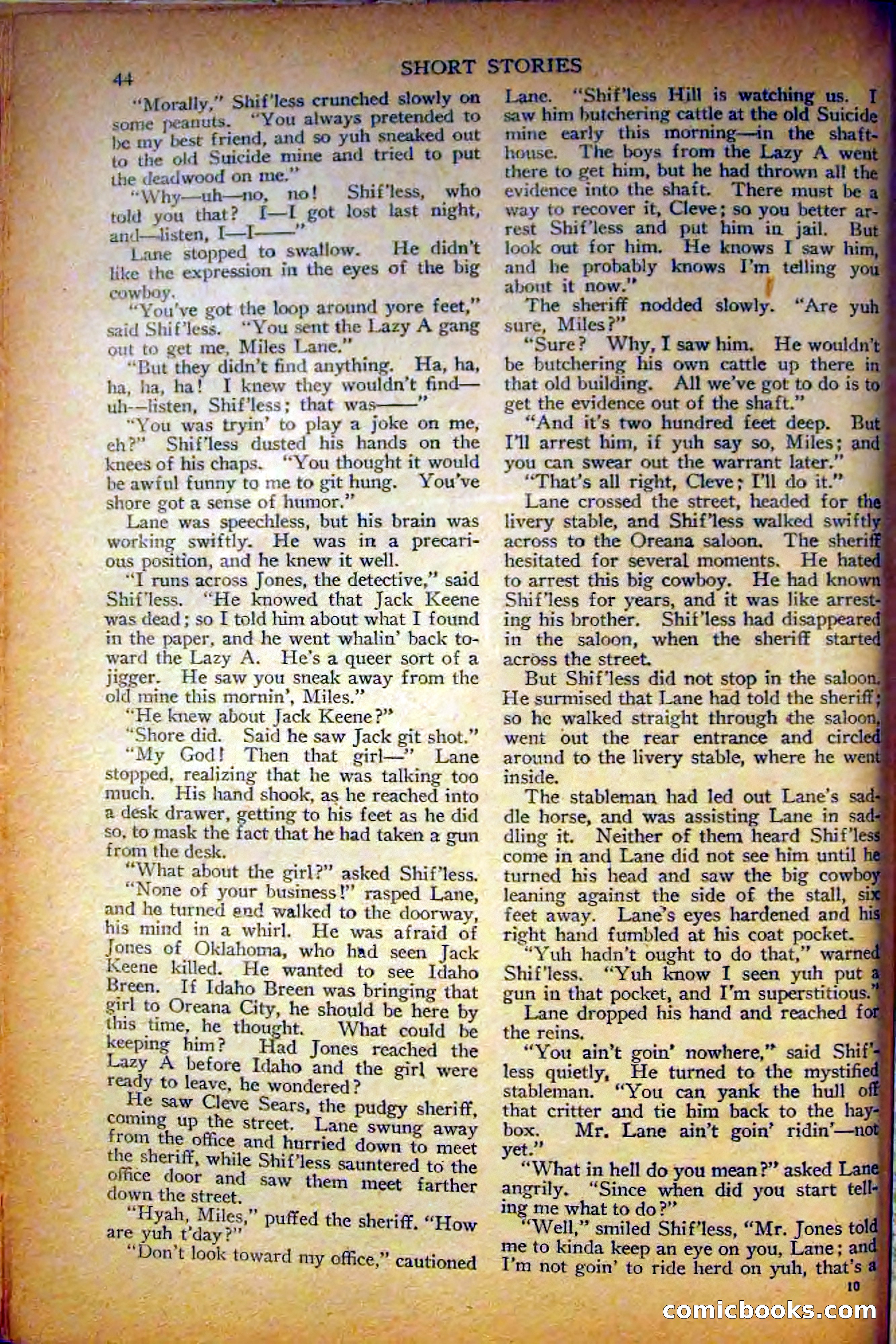 Short Stories, August 10, 1926 — page 54 of 194