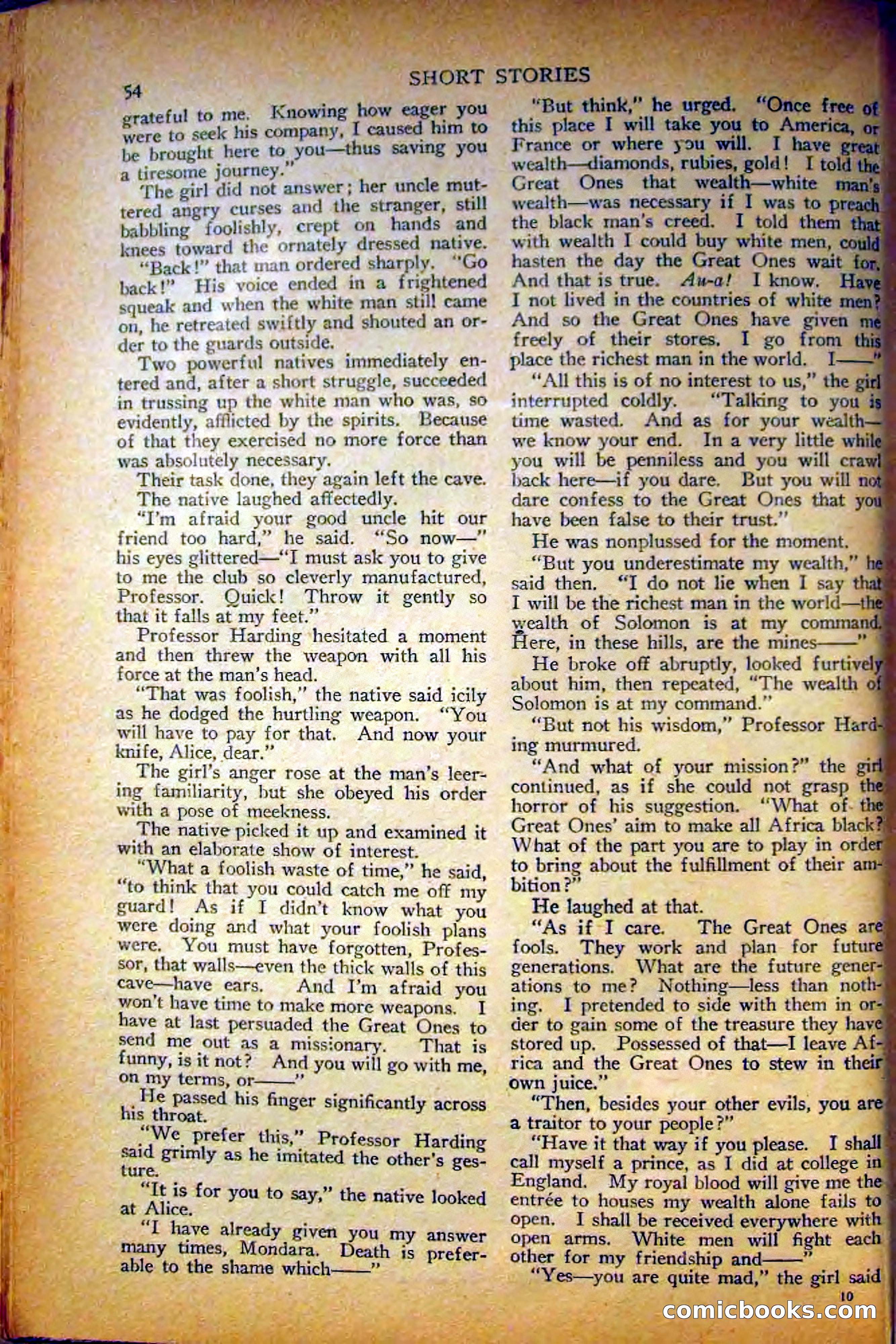 Short Stories, August 10, 1926 — page 64 of 194