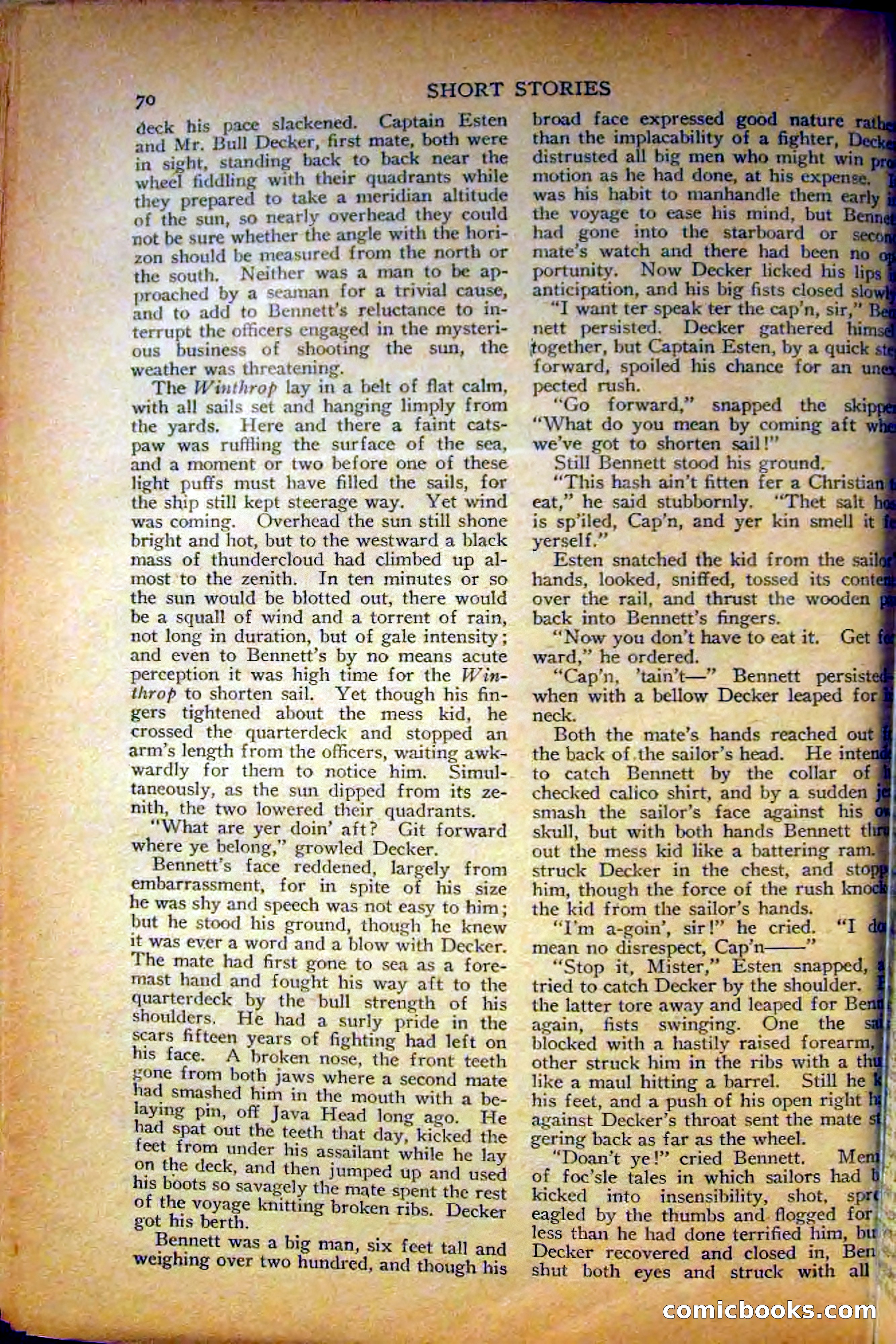 Short Stories, August 10, 1926 — page 80 of 194