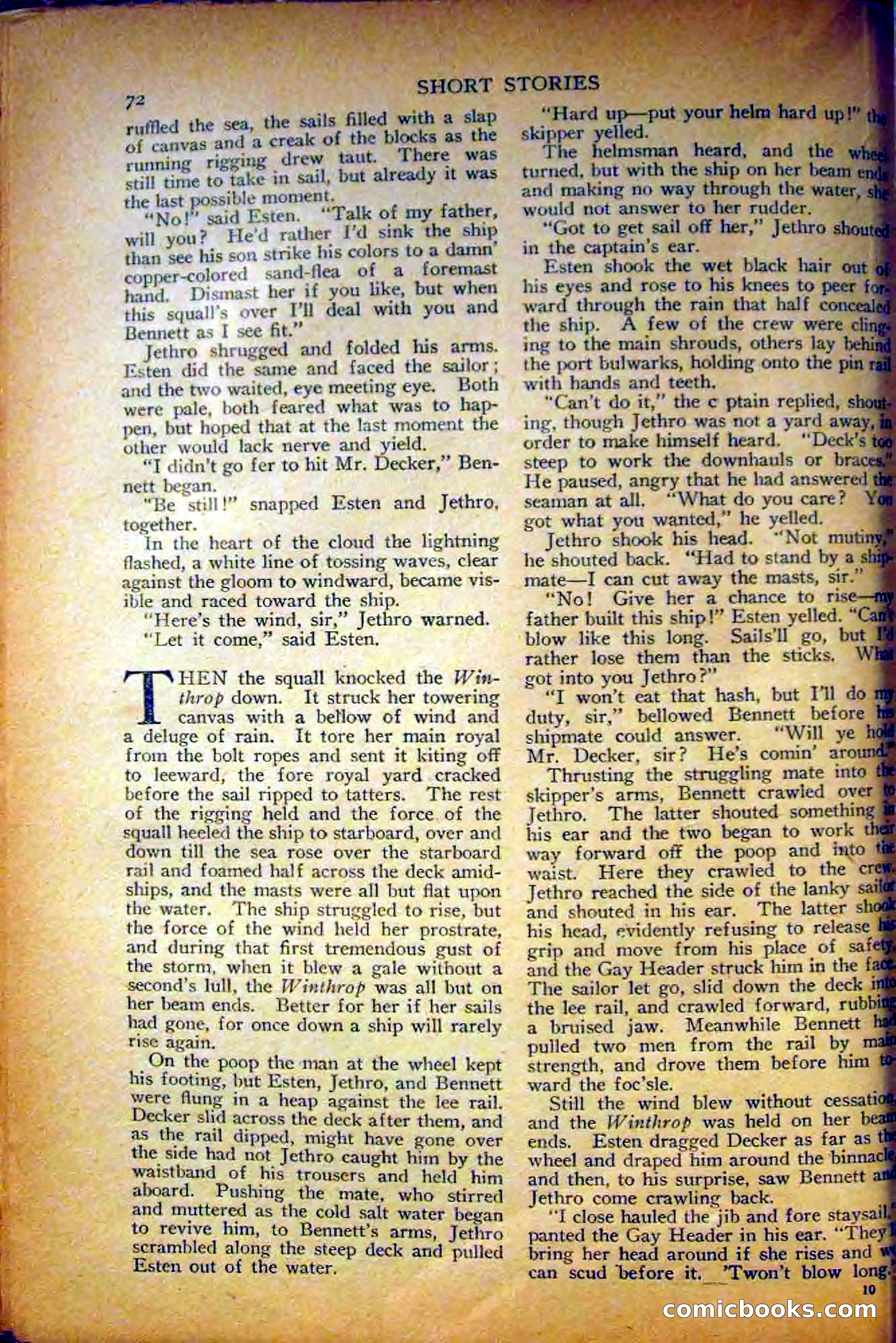 Short Stories, August 10, 1926 — page 82 of 194