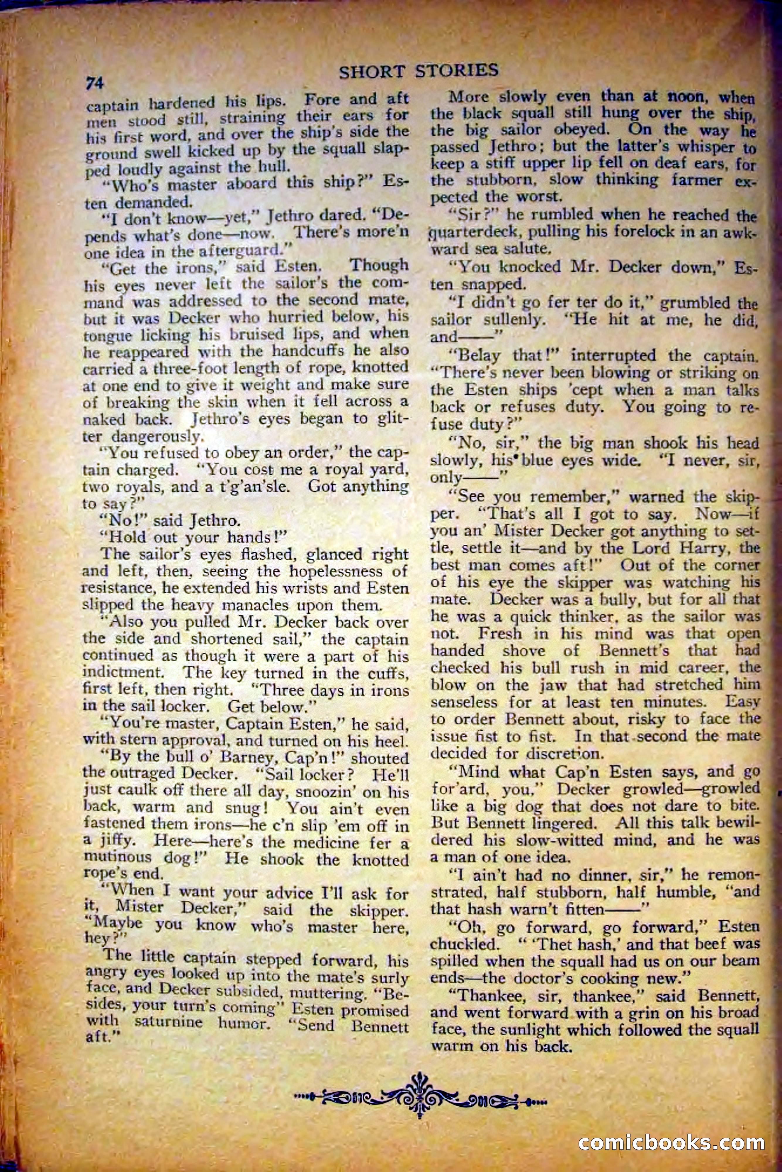 Short Stories, August 10, 1926 — page 84 of 194