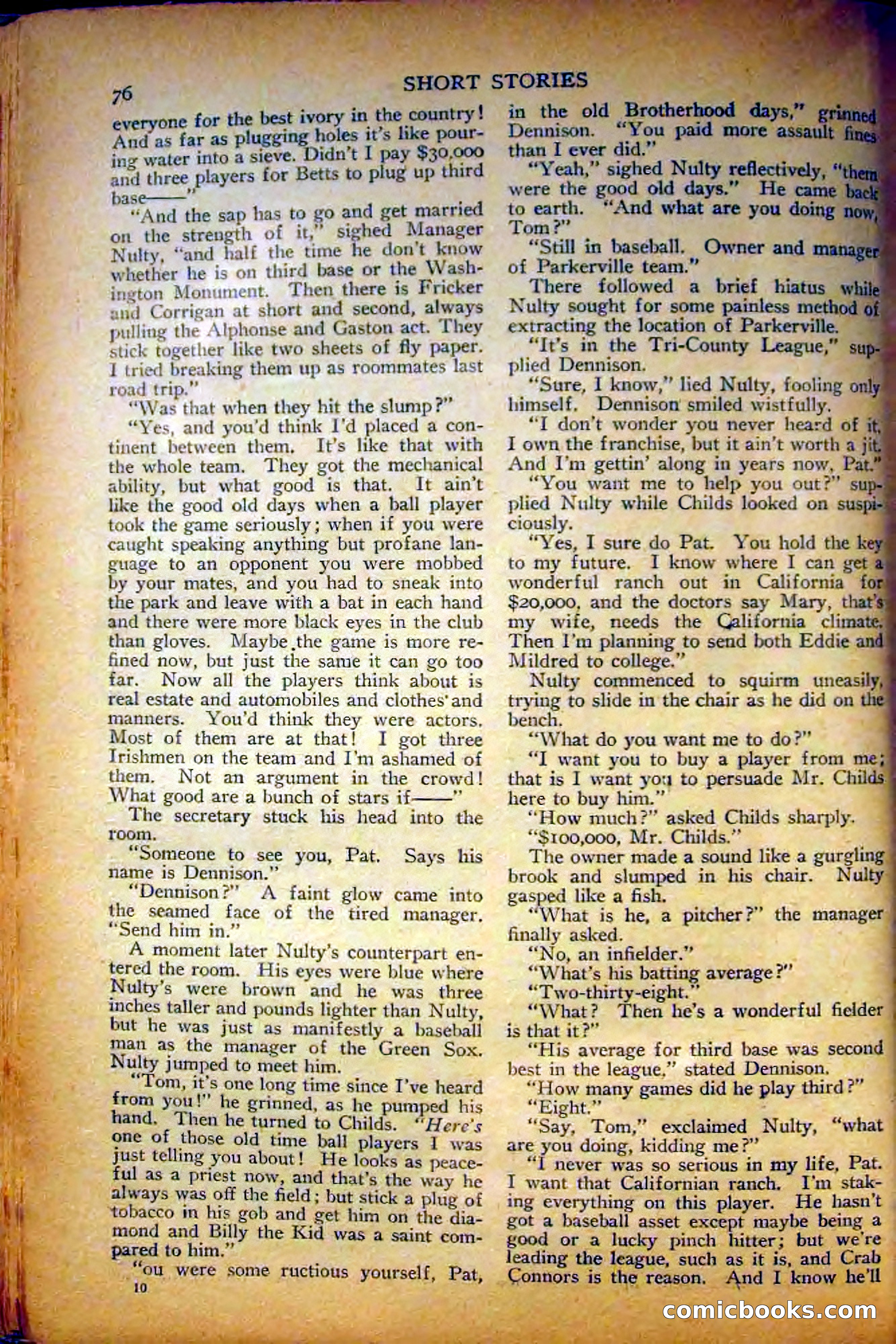 Short Stories, August 10, 1926 — page 86 of 194