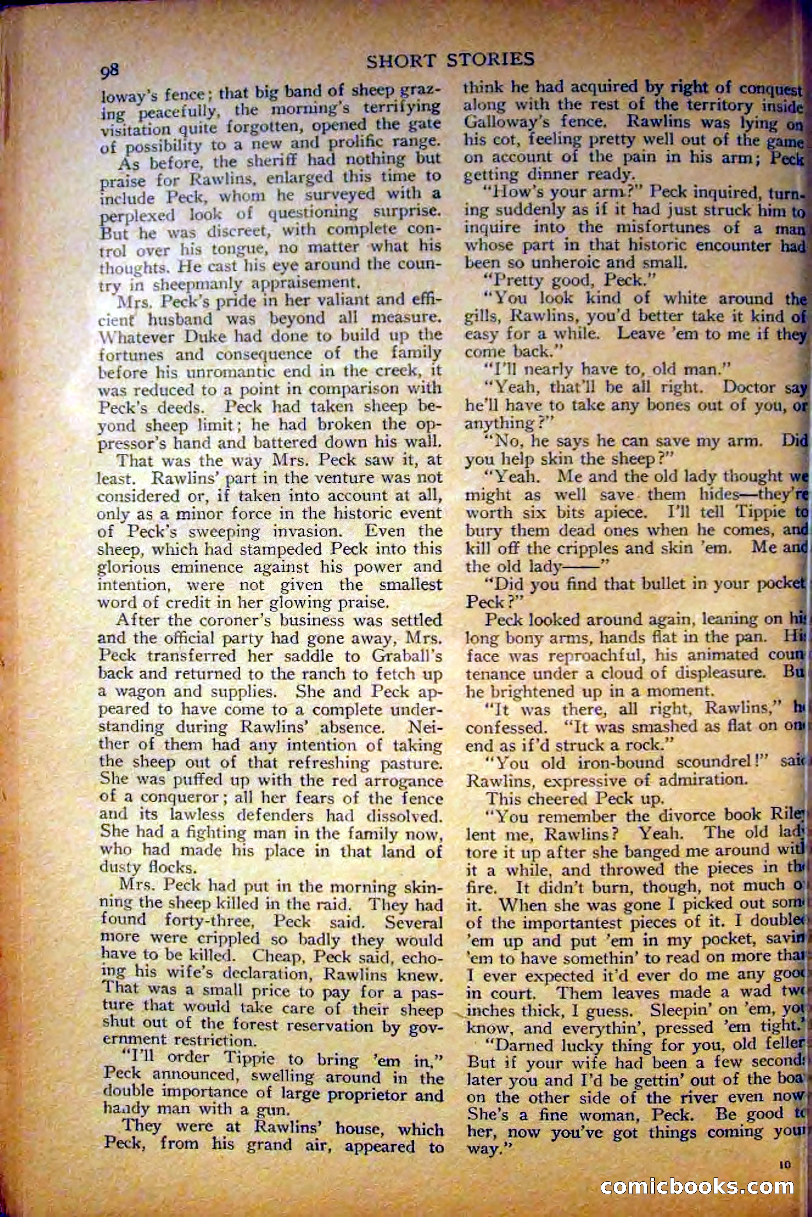 Short Stories, August 10, 1926 — page 108 of 194