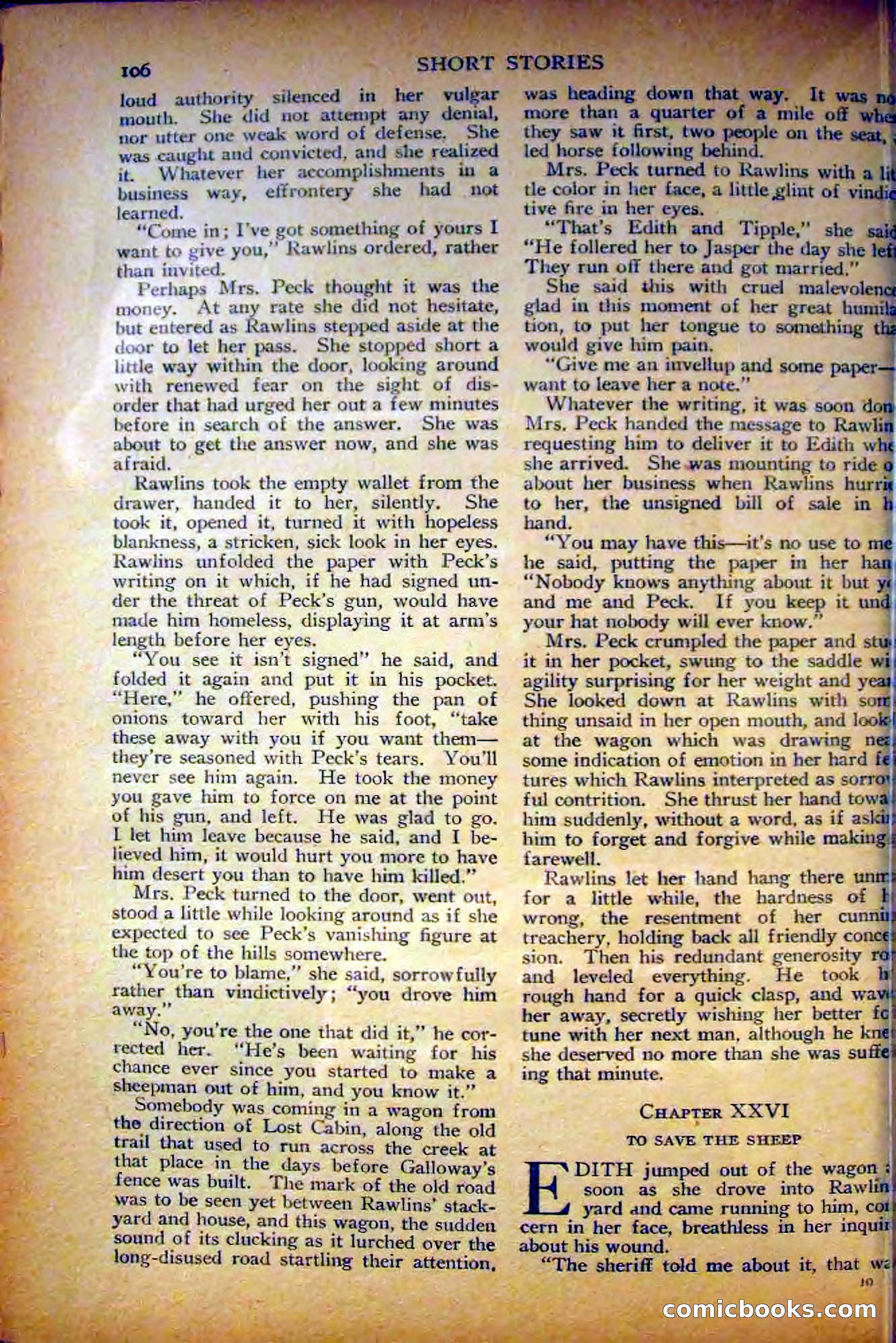 Short Stories, August 10, 1926 — page 116 of 194