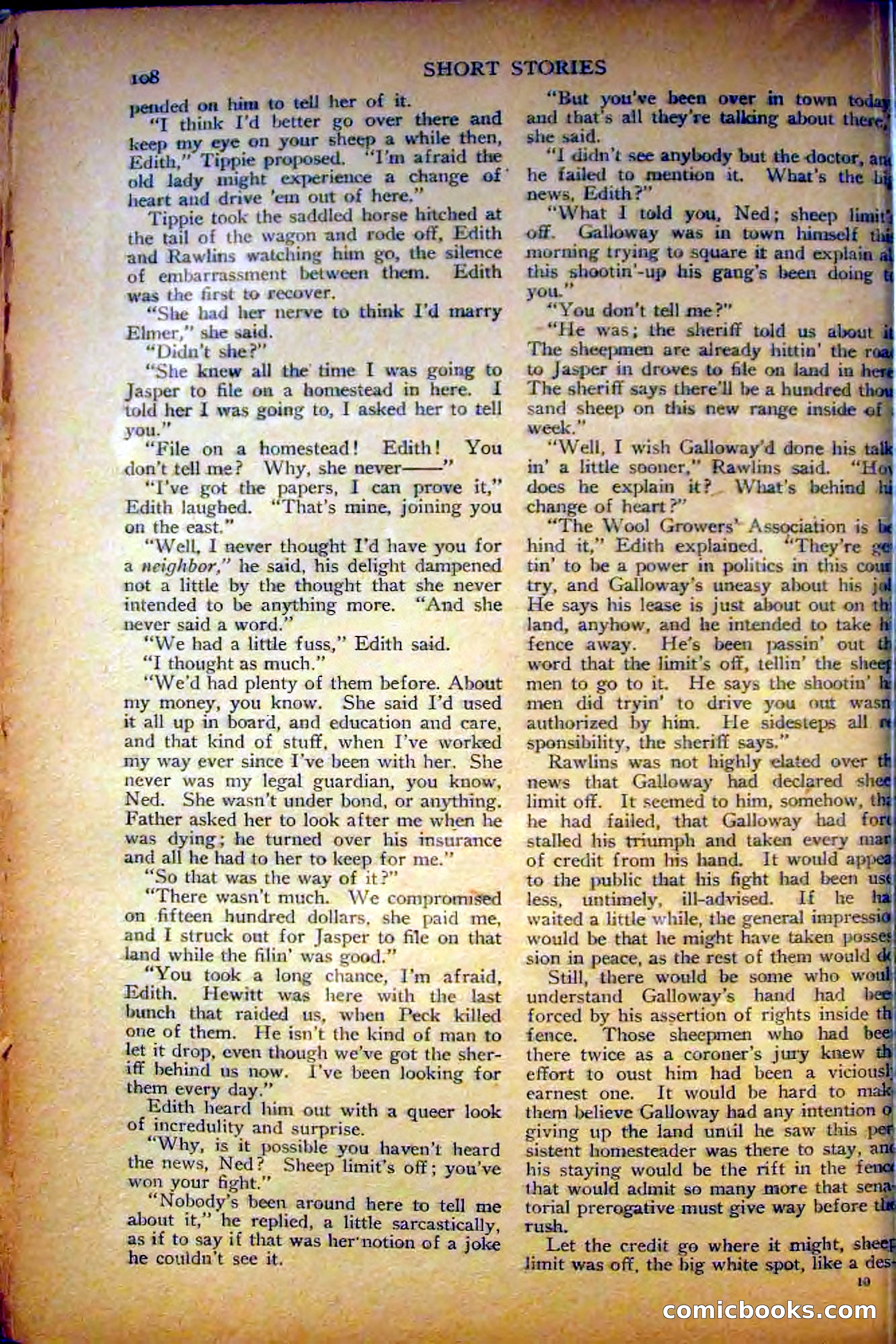 Short Stories, August 10, 1926 — page 118 of 194