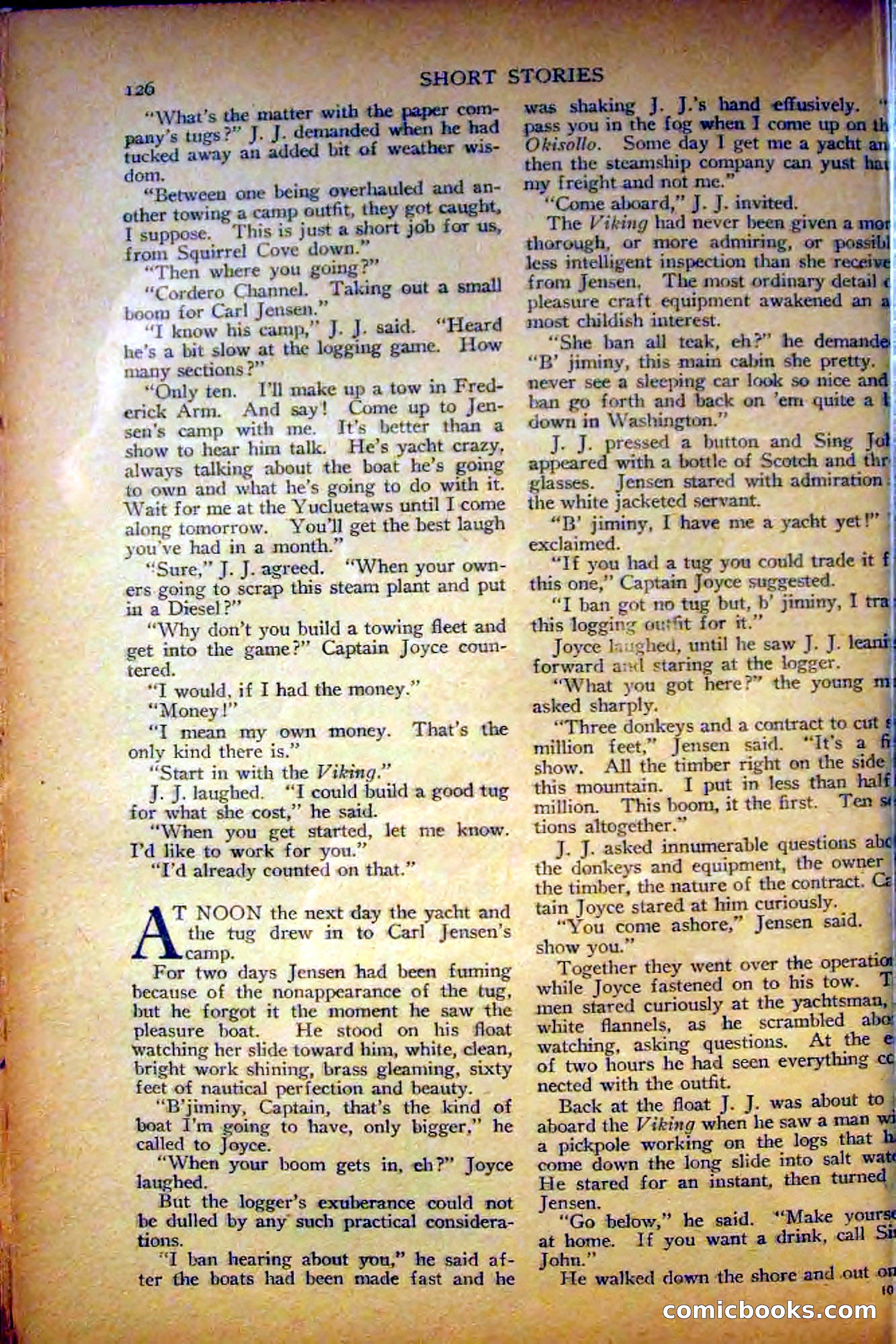 Short Stories, August 10, 1926 — page 136 of 194
