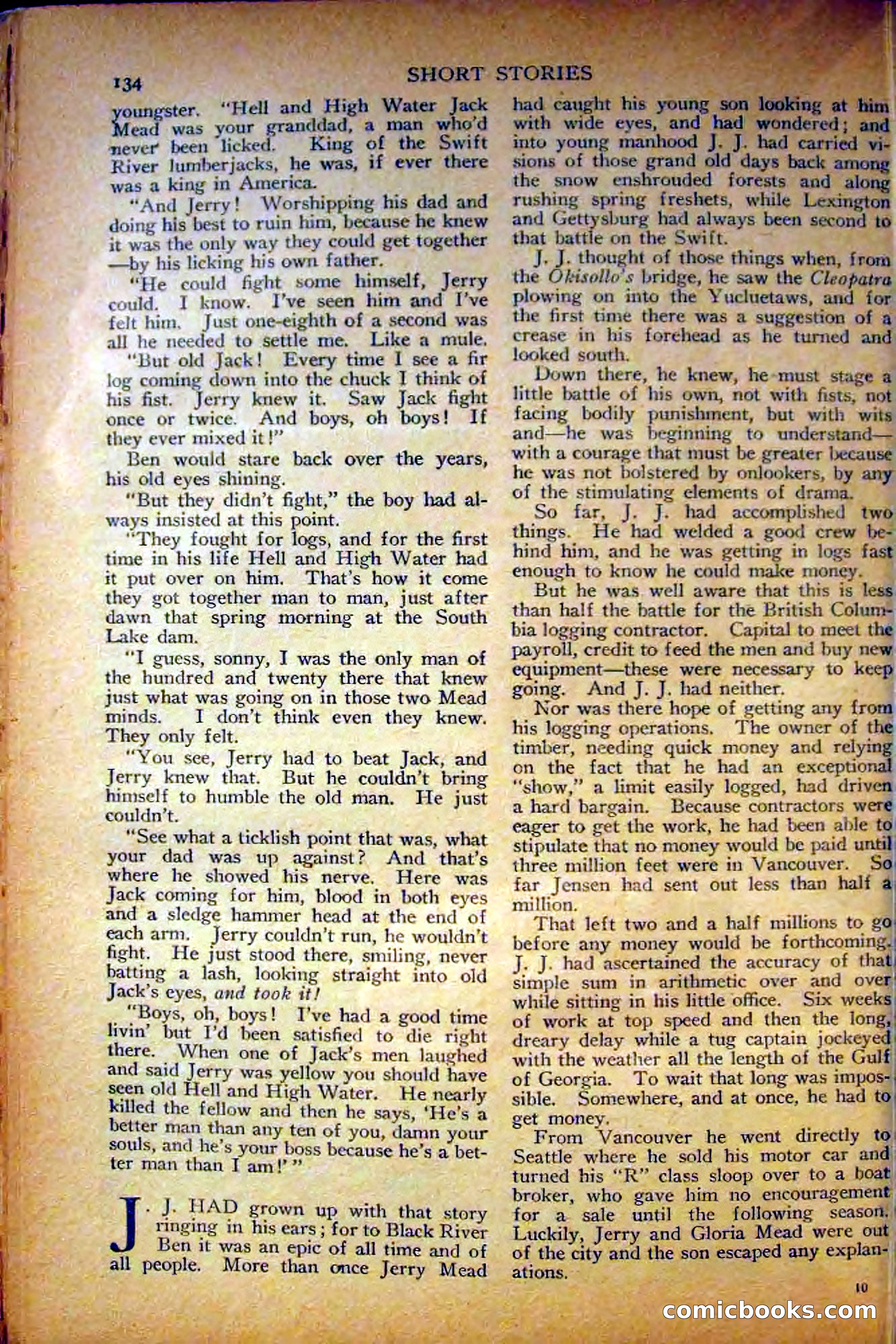 Short Stories, August 10, 1926 — page 144 of 194