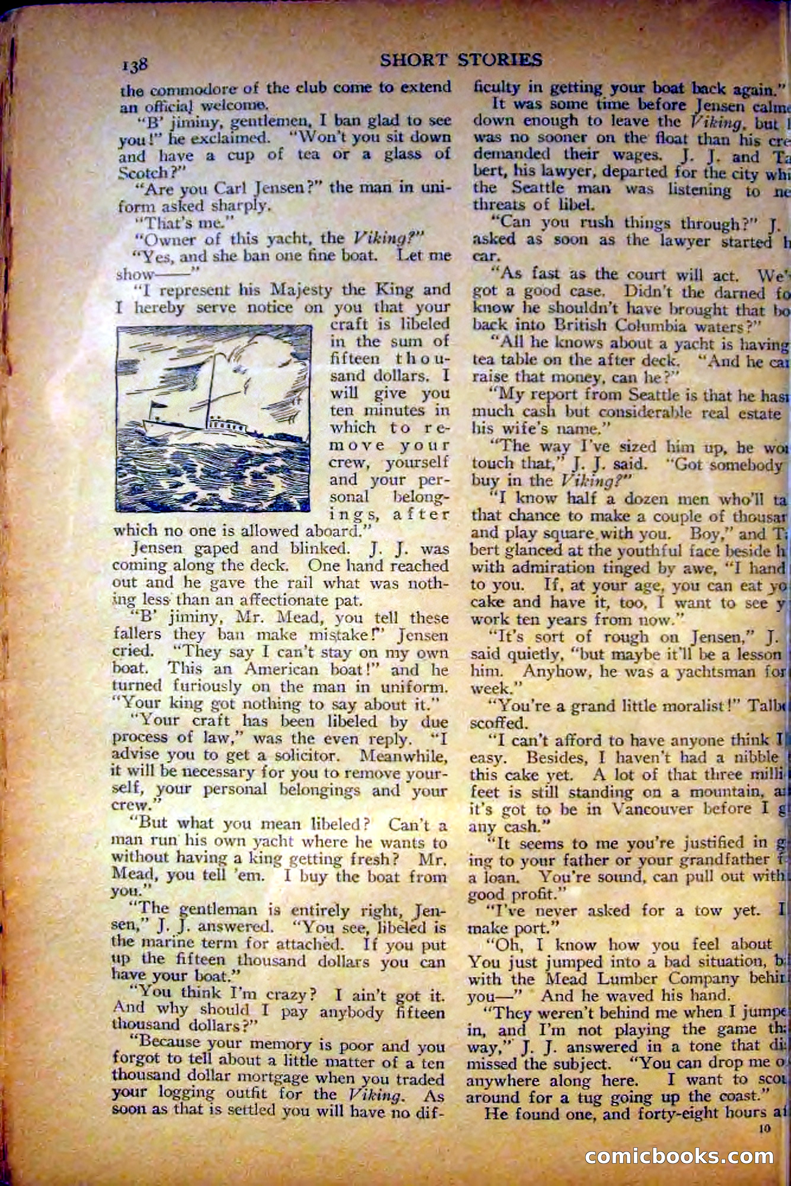 Short Stories, August 10, 1926 — page 148 of 194
