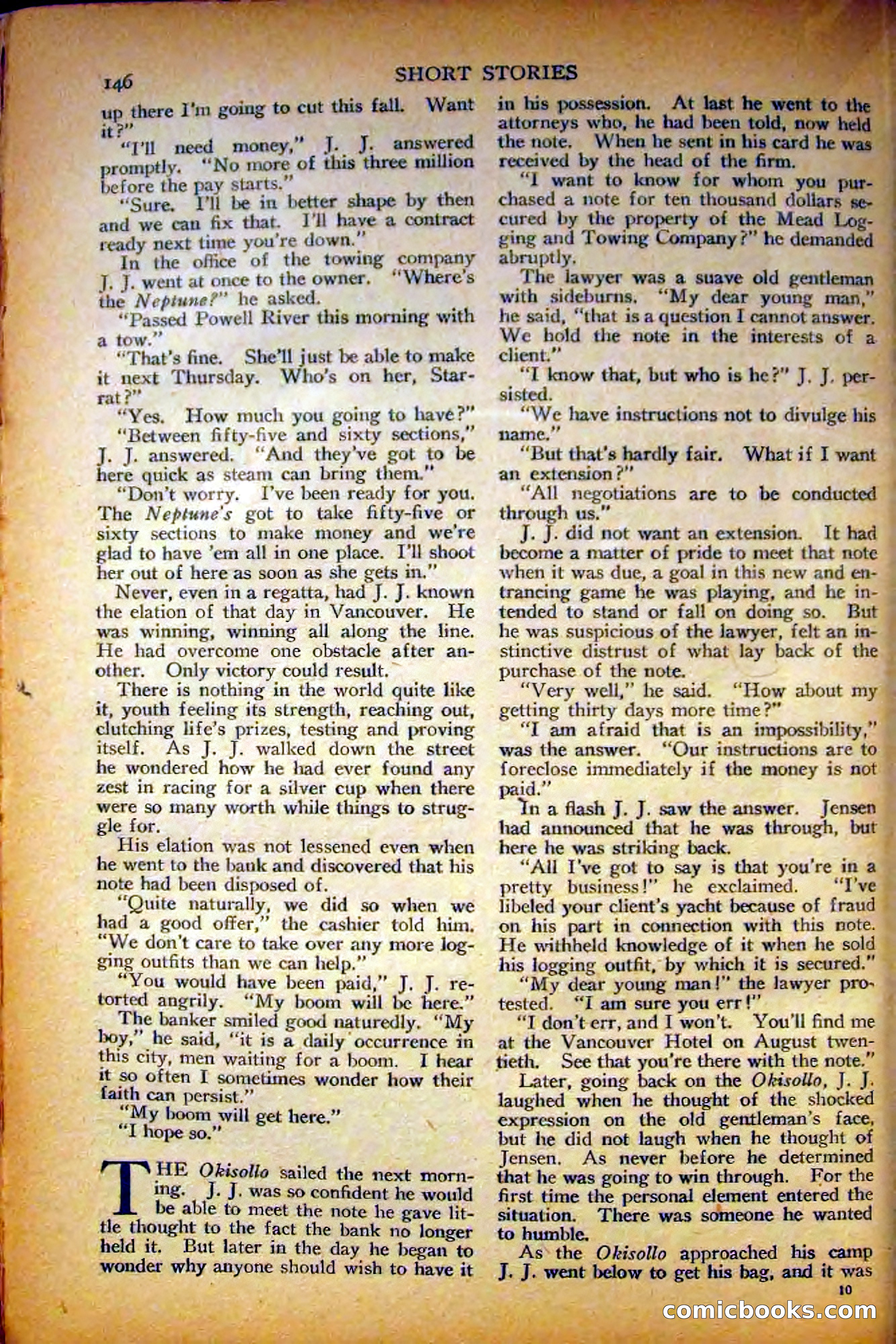 Short Stories, August 10, 1926 — page 156 of 194