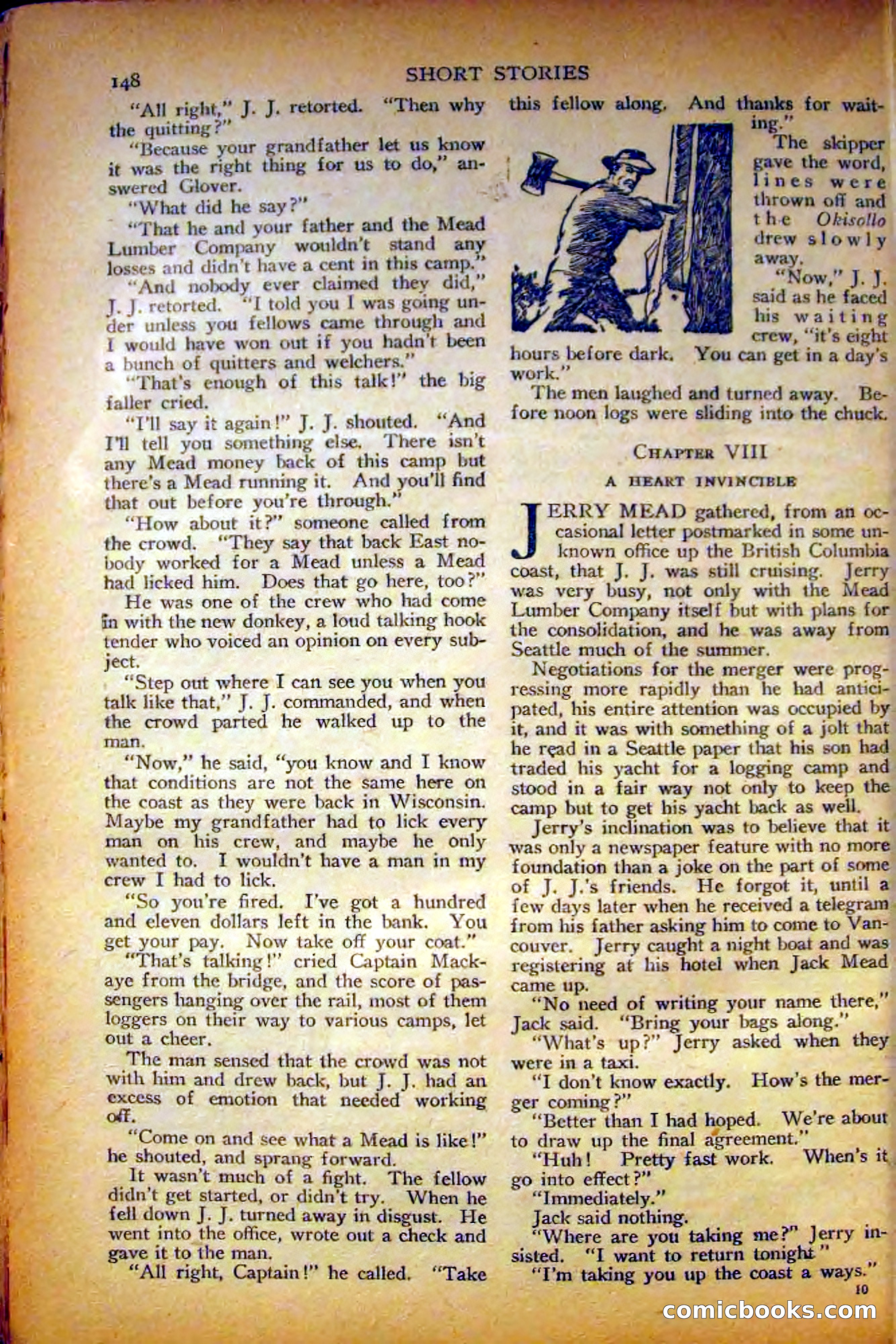 Short Stories, August 10, 1926 — page 158 of 194