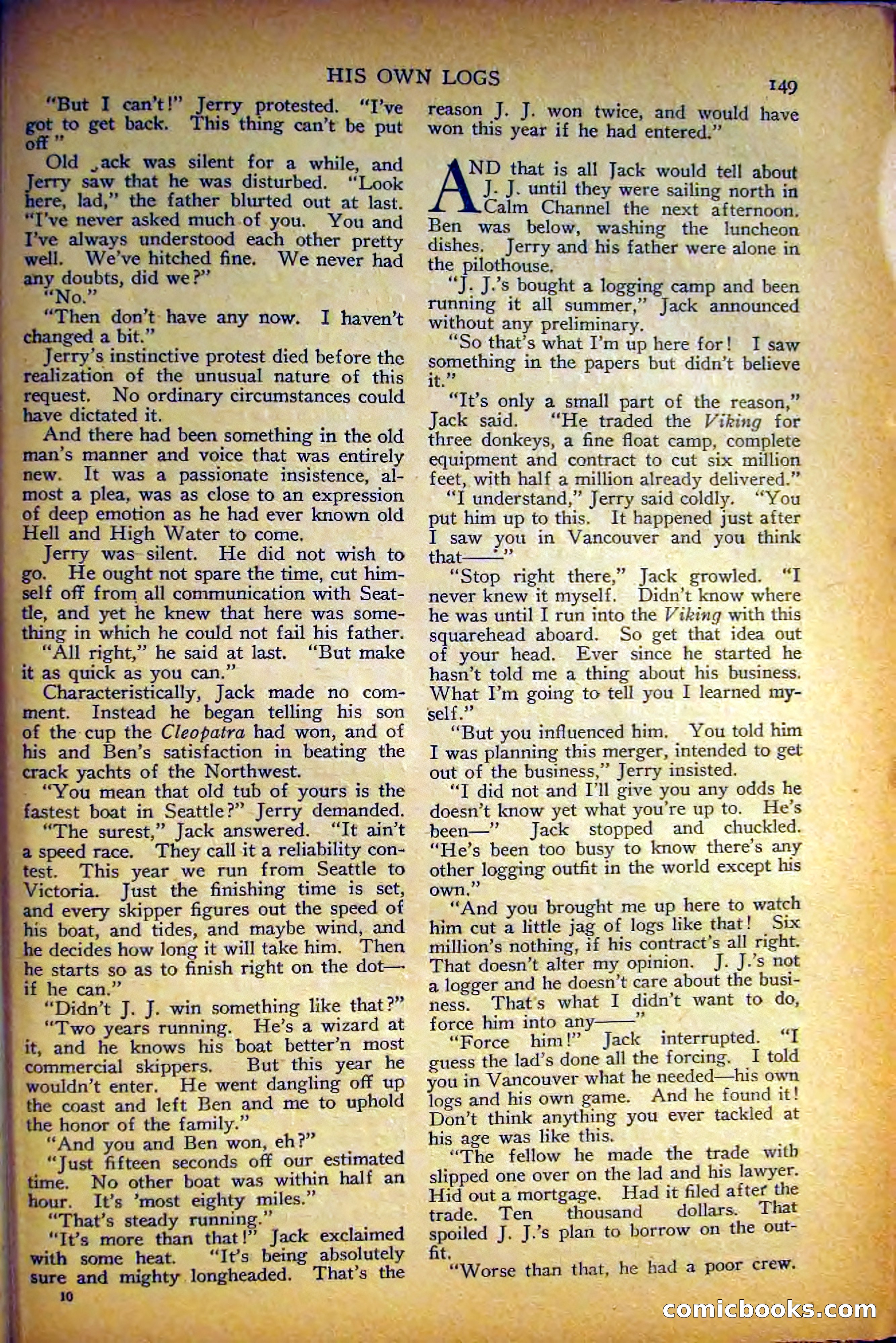 Short Stories, August 10, 1926 — page 159 of 194