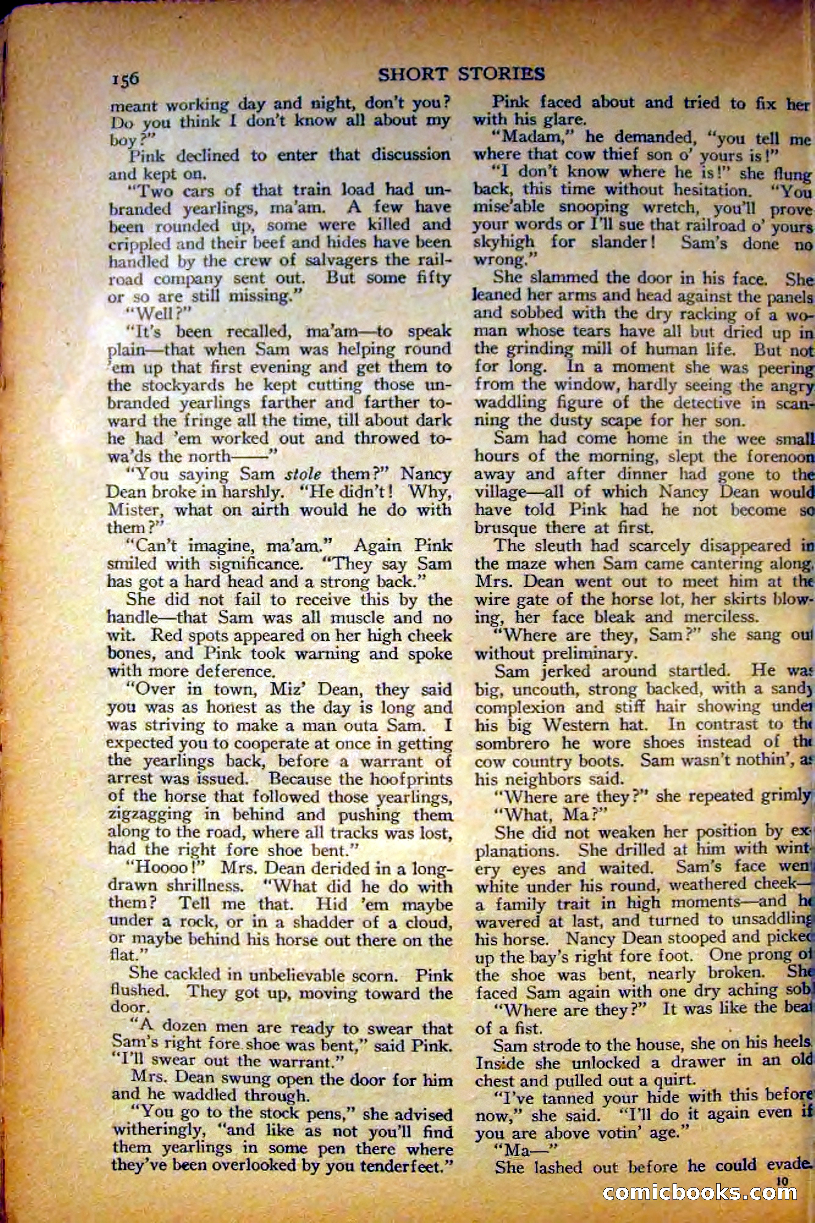Short Stories, August 10, 1926 — page 166 of 194