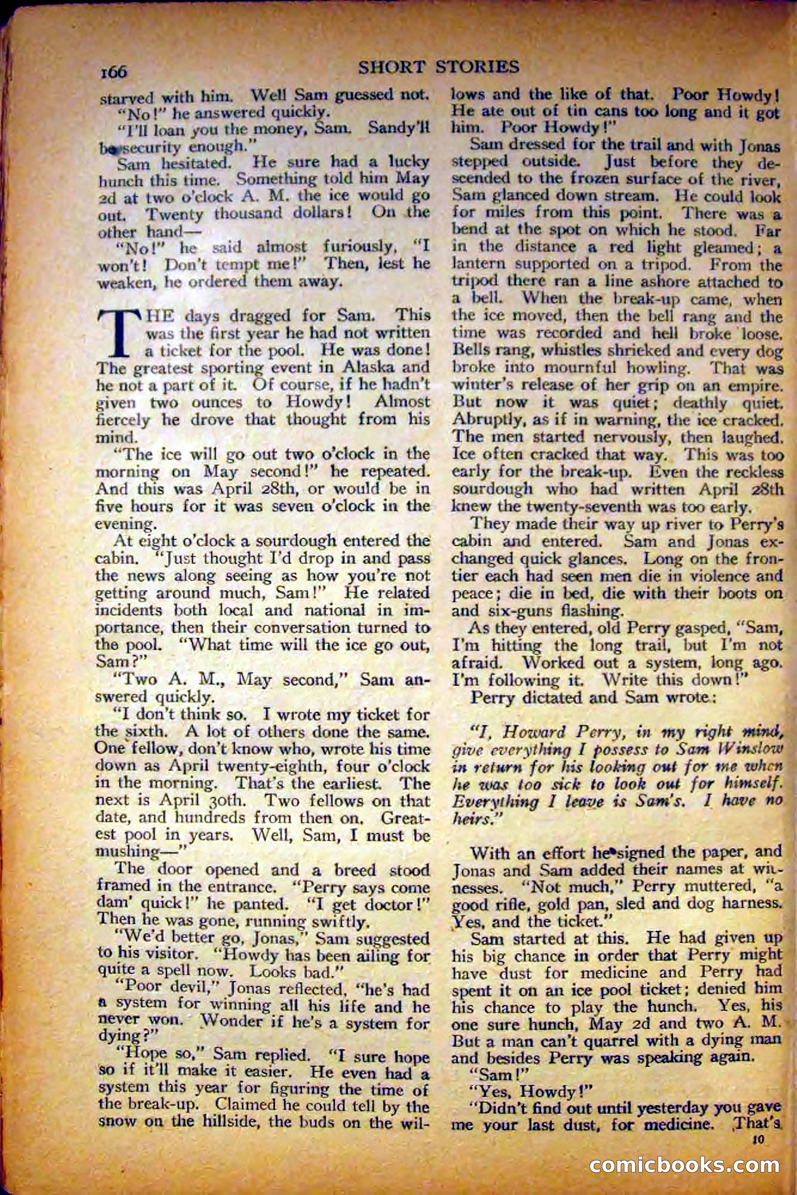 Short Stories, August 10, 1926 — page 176 of 194