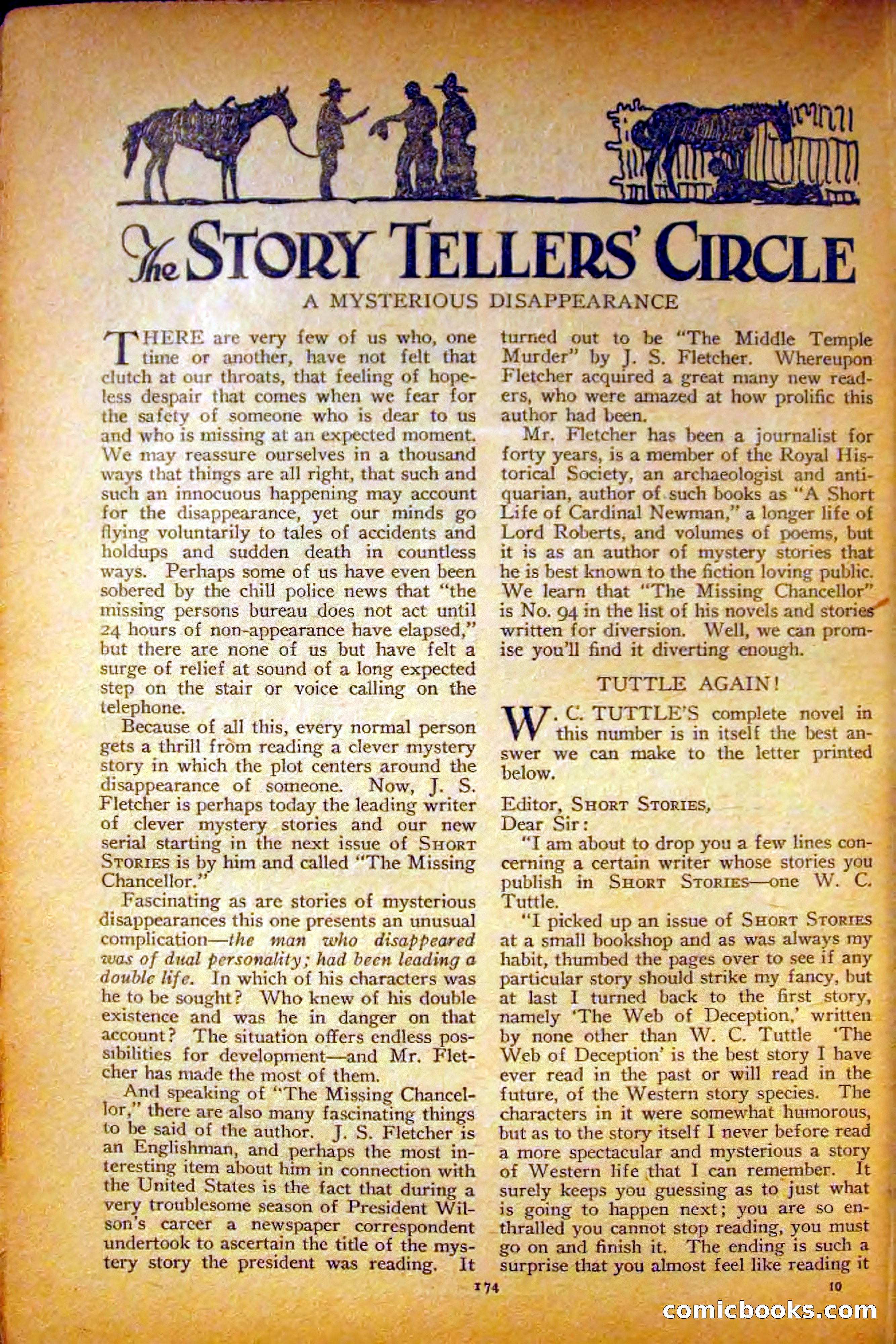 Short Stories, August 10, 1926 — page 184 of 194