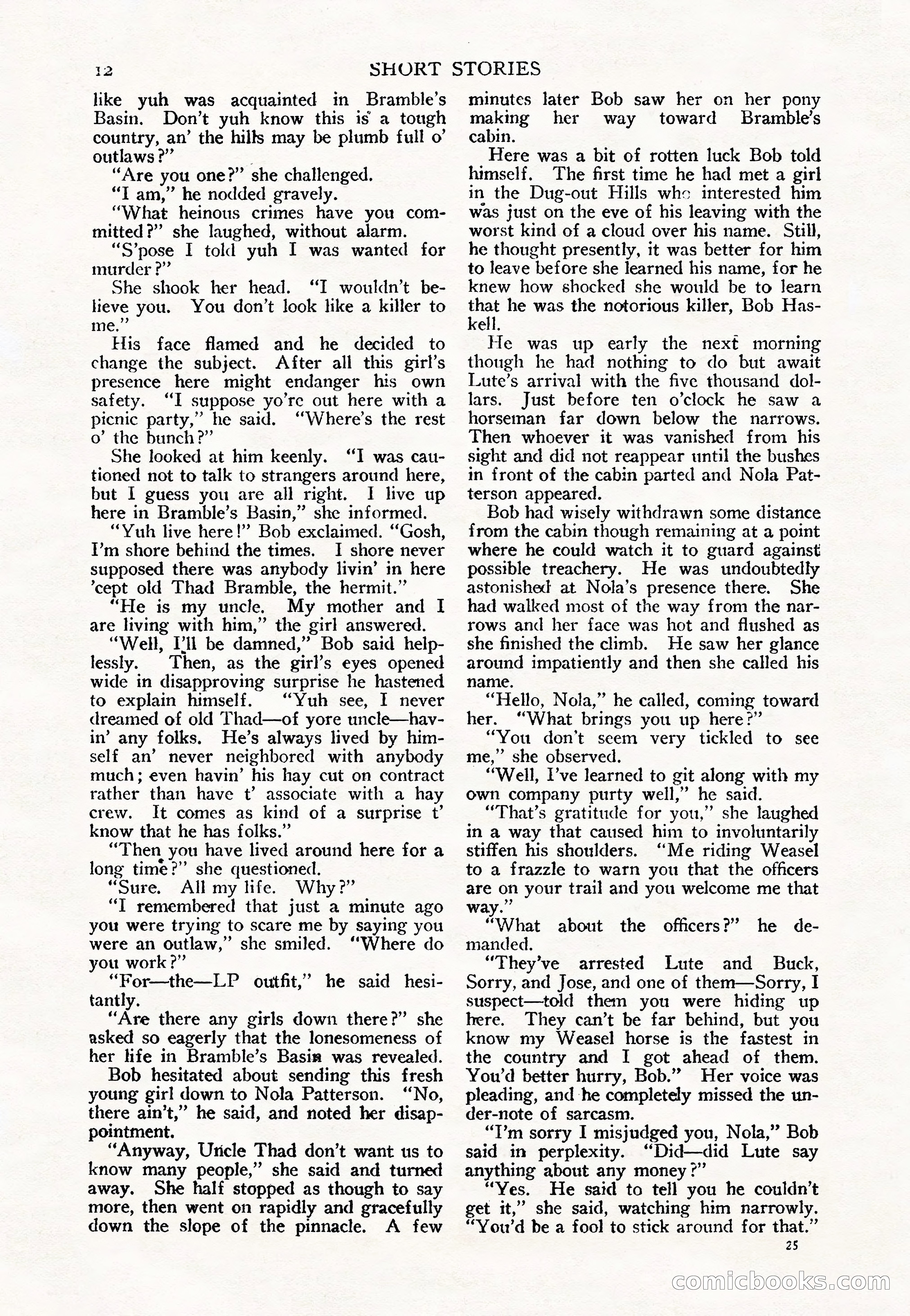Short Stories, June 25, 1925 — page 14 of 178