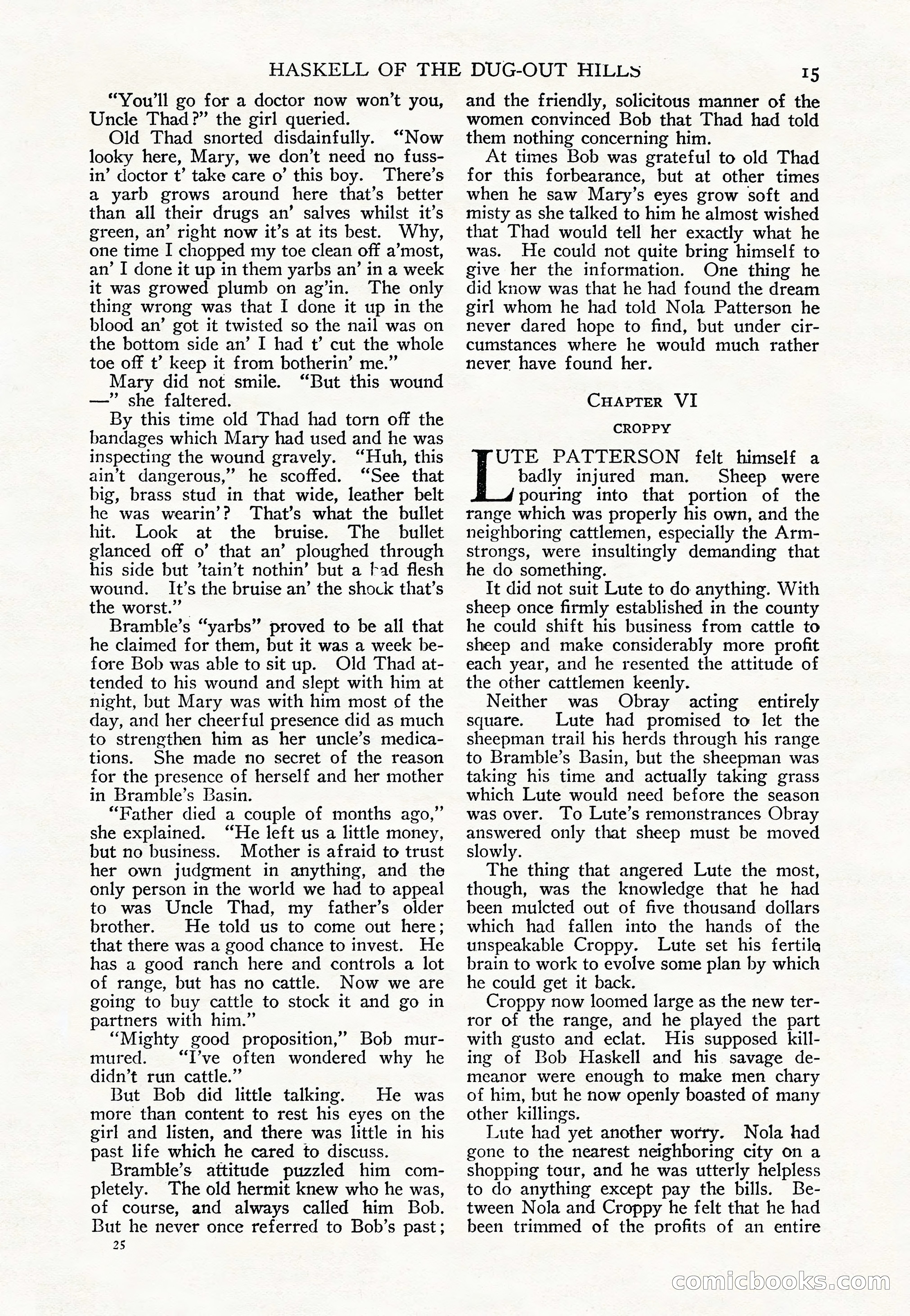 Short Stories, June 25, 1925 — page 17 of 178