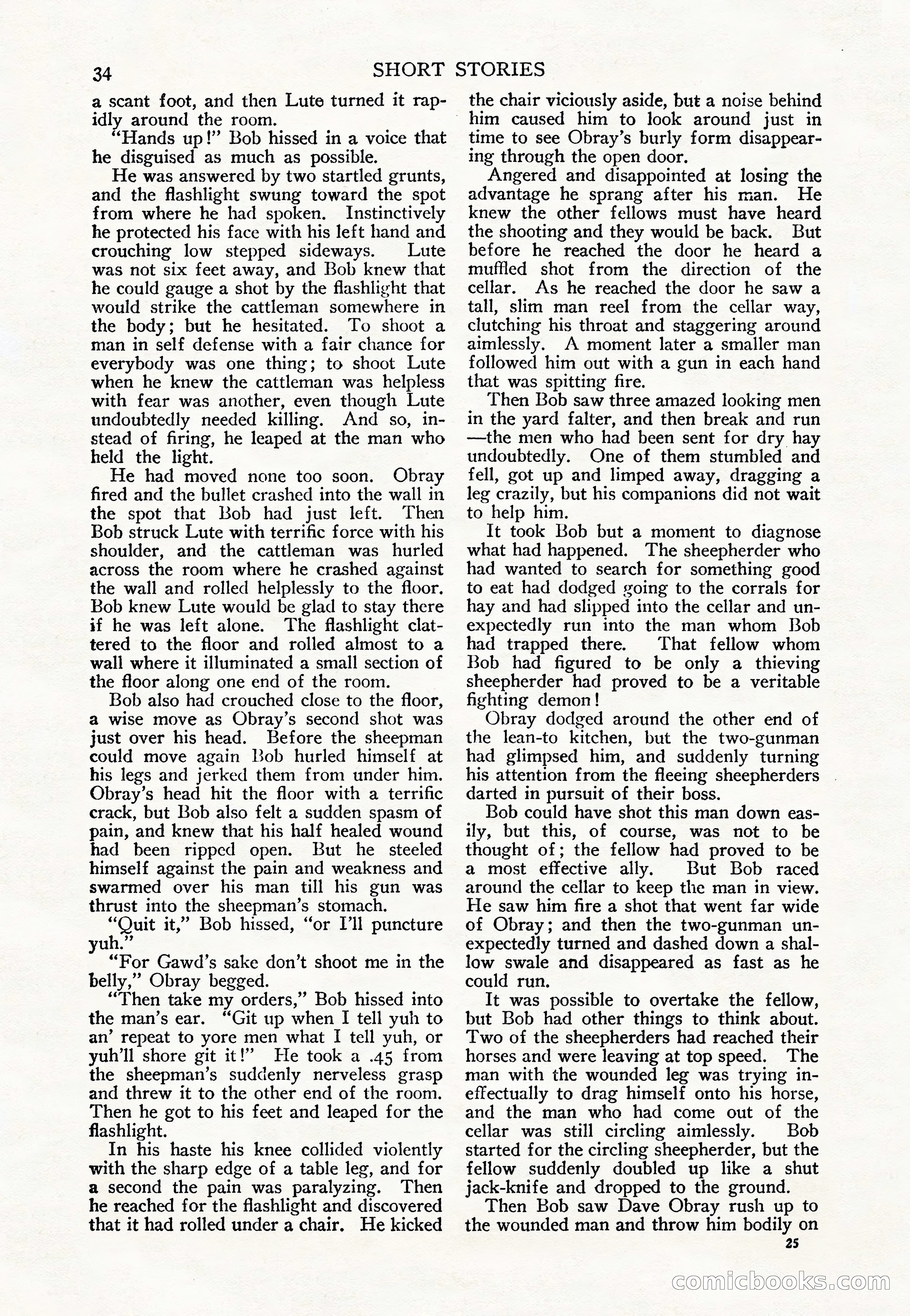 Short Stories, June 25, 1925 — page 36 of 178