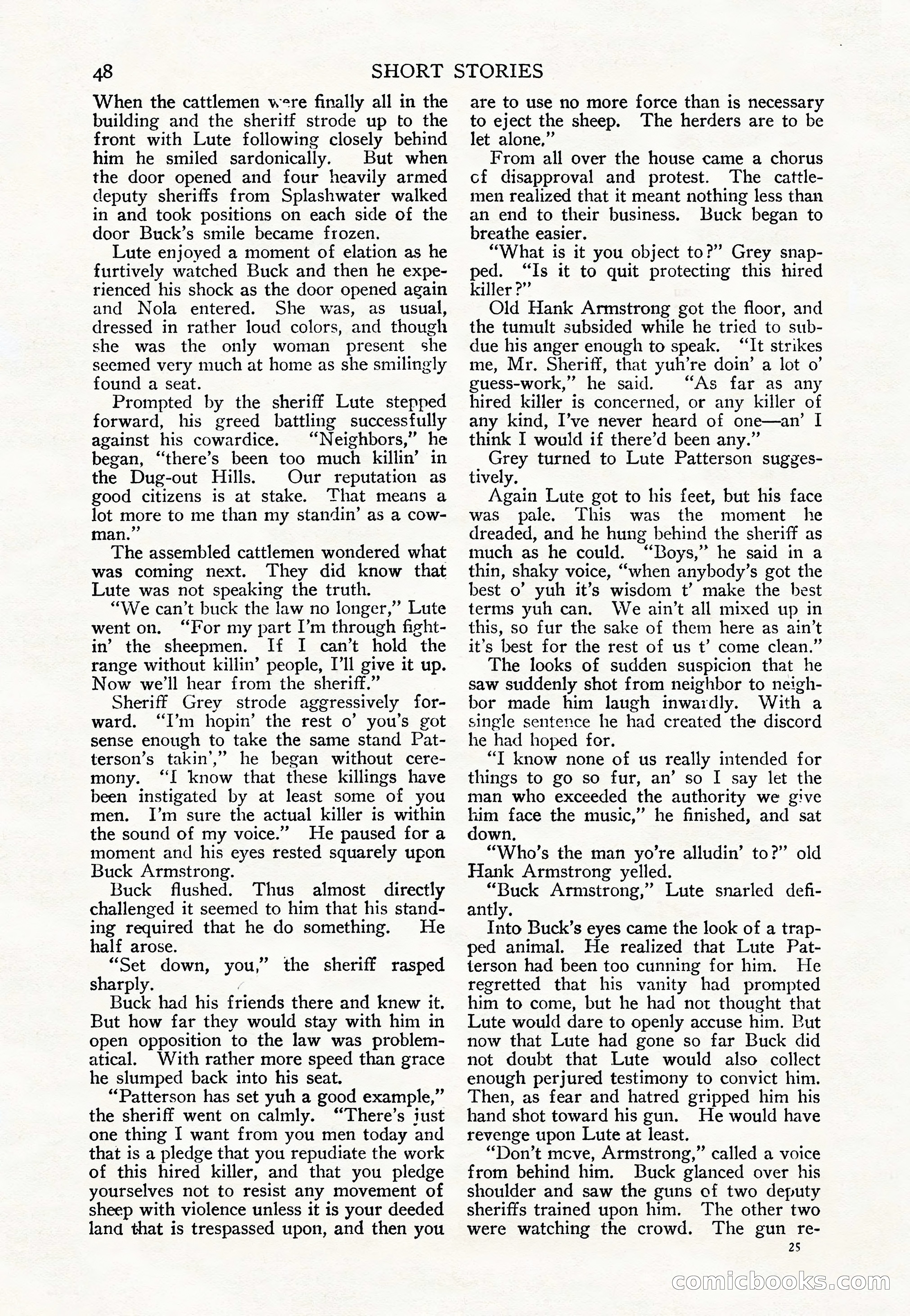 Short Stories, June 25, 1925 — page 50 of 178