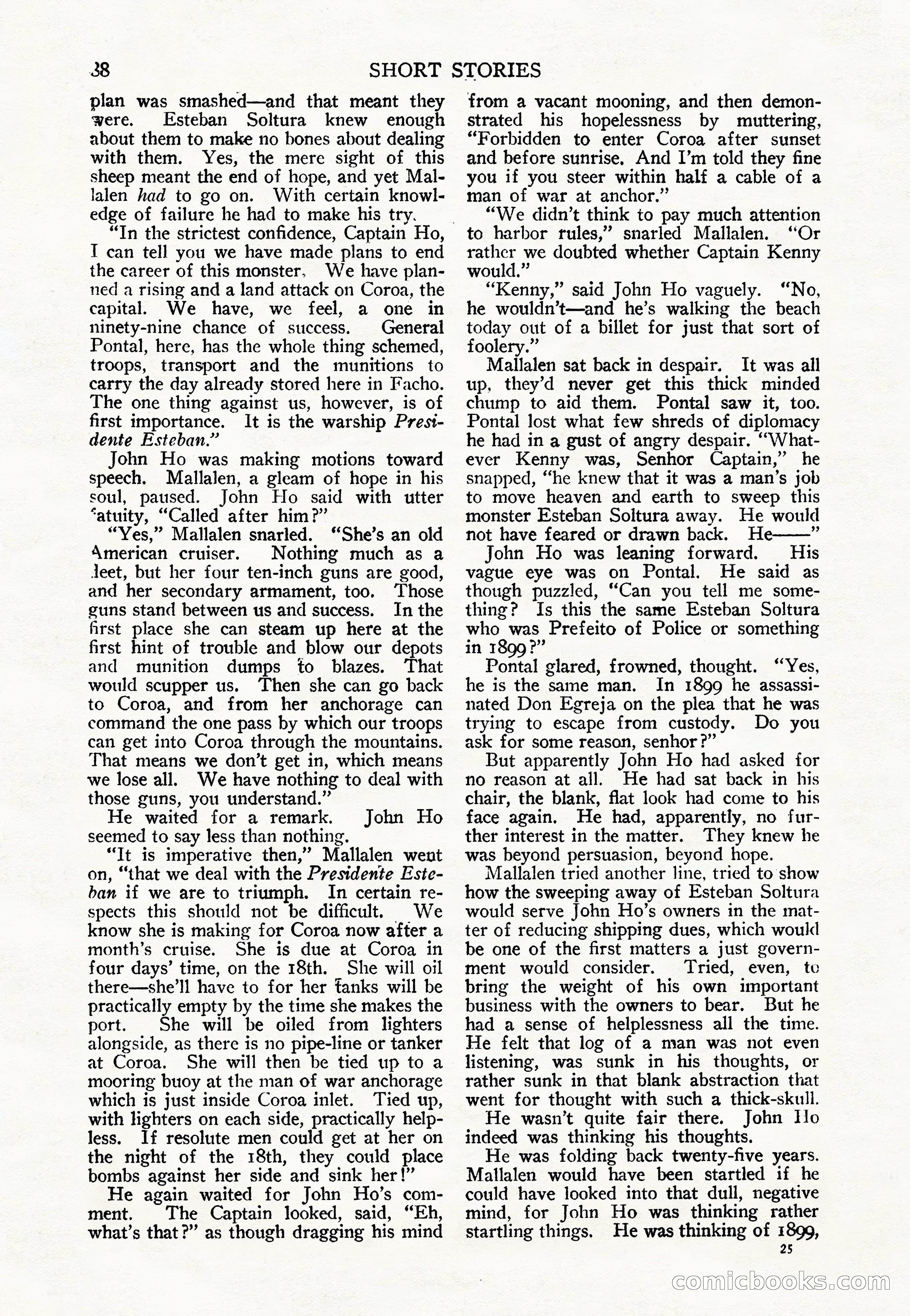 Short Stories, June 25, 1925 — page 90 of 178
