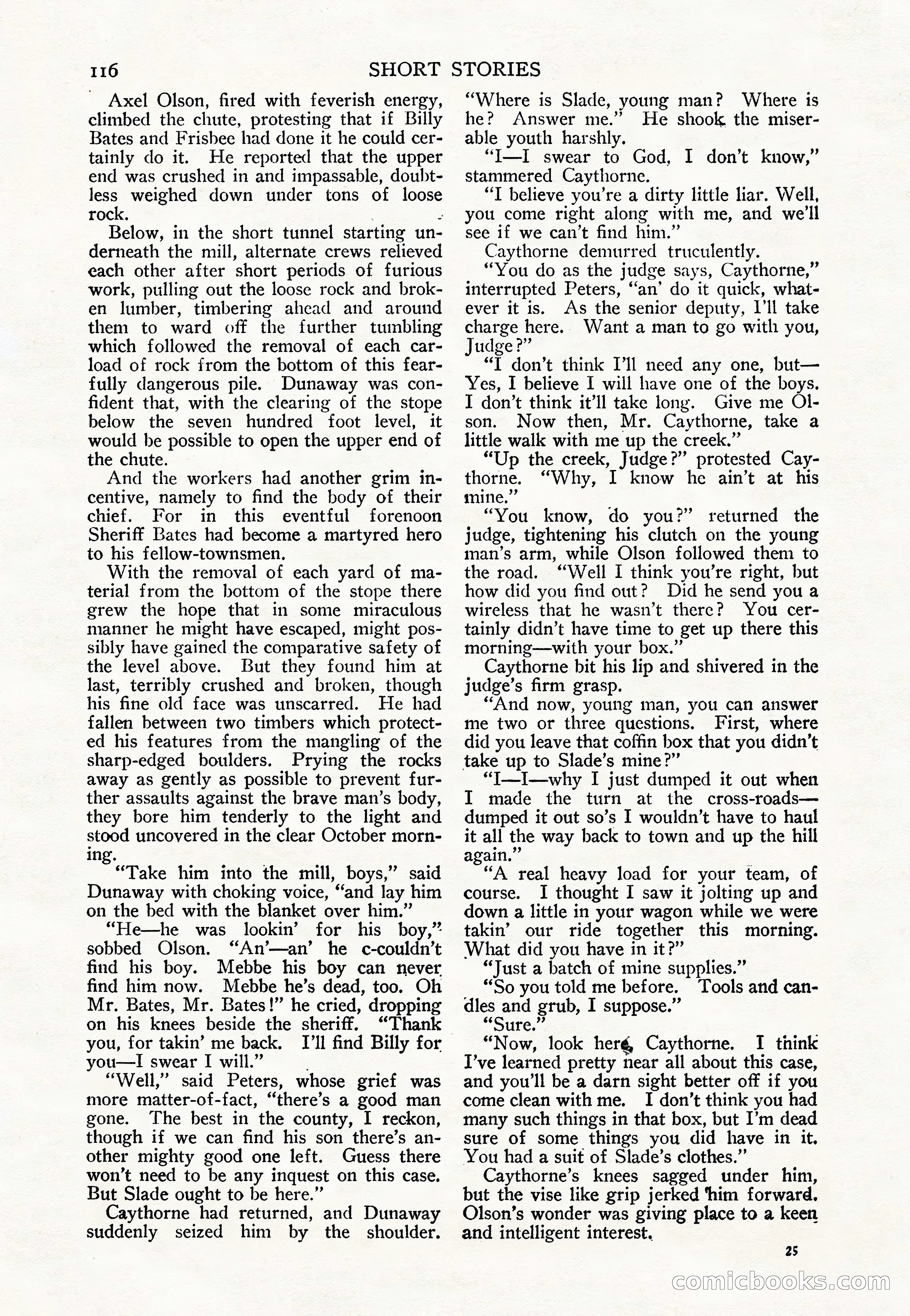 Short Stories, June 25, 1925 — page 118 of 178