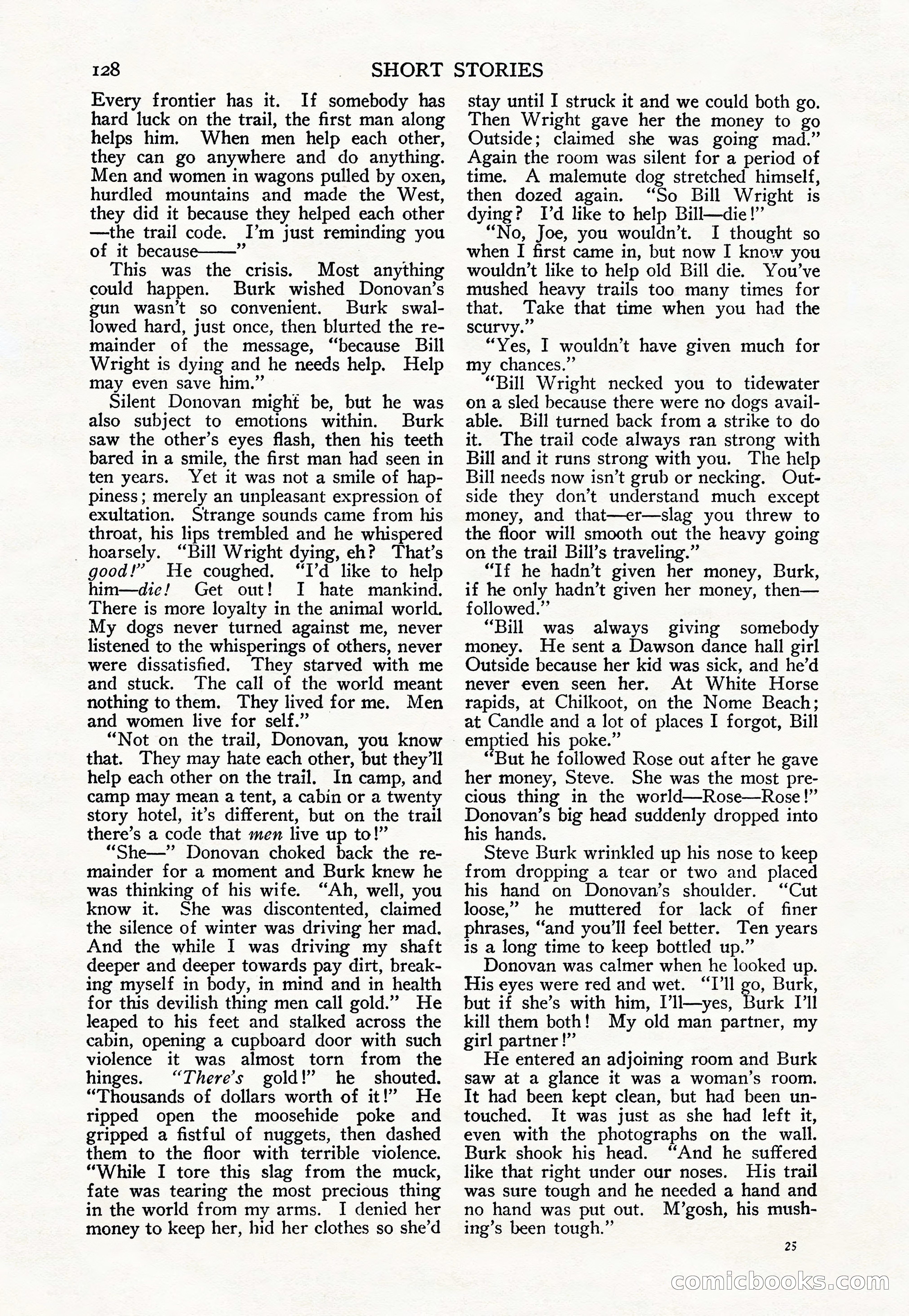Short Stories, June 25, 1925 — page 130 of 178