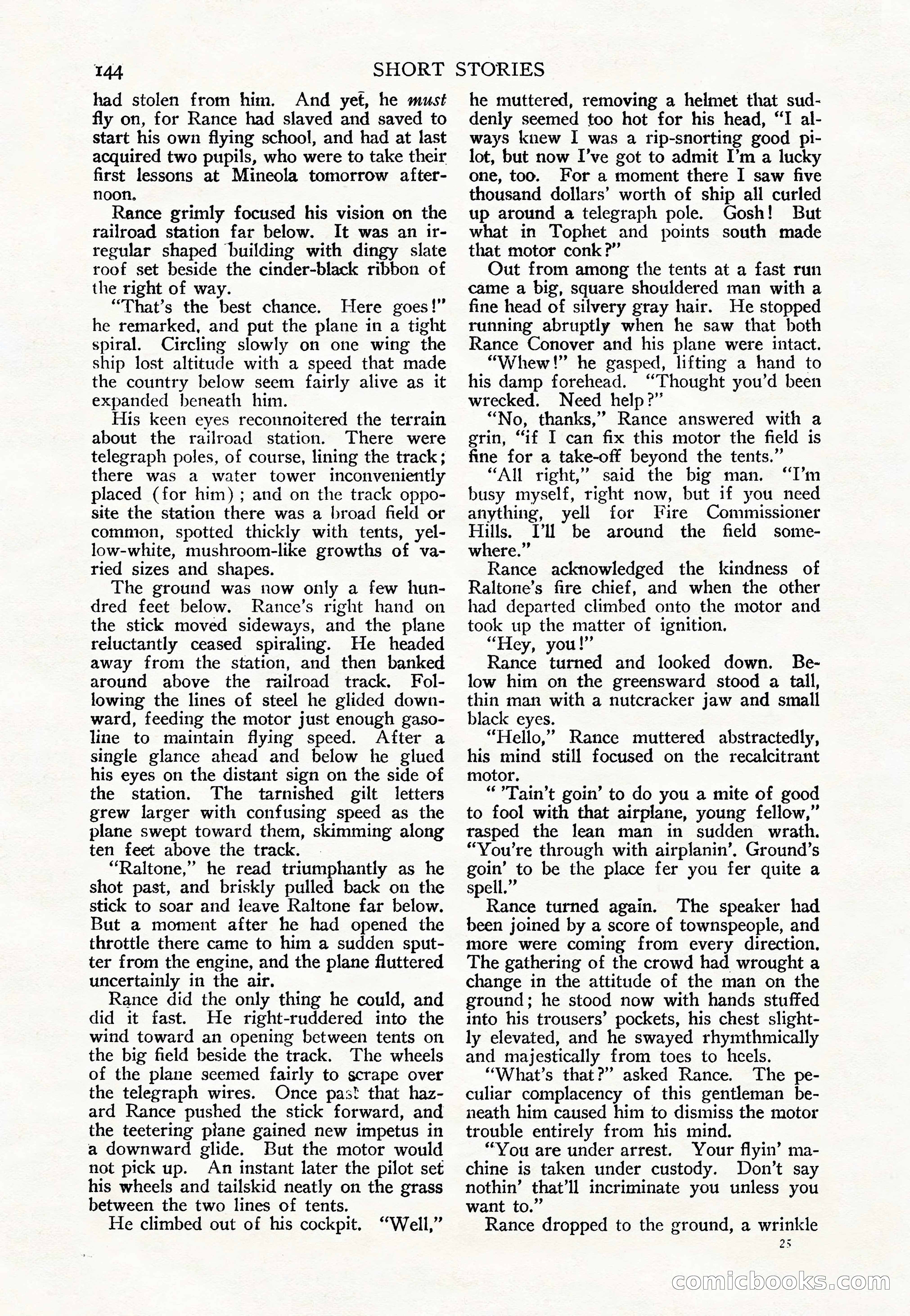 Short Stories, June 25, 1925 — page 146 of 178