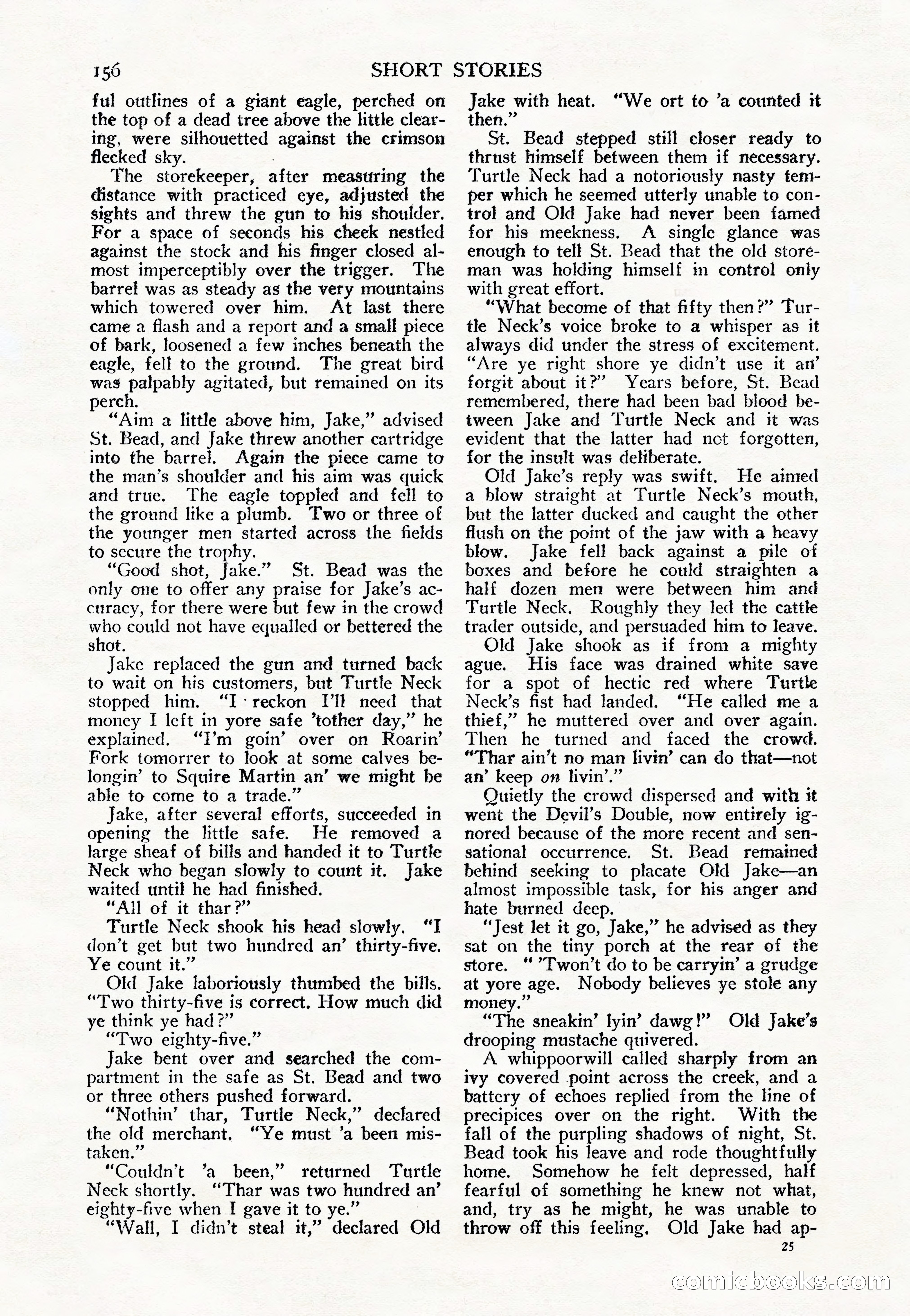 Short Stories, June 25, 1925 — page 158 of 178