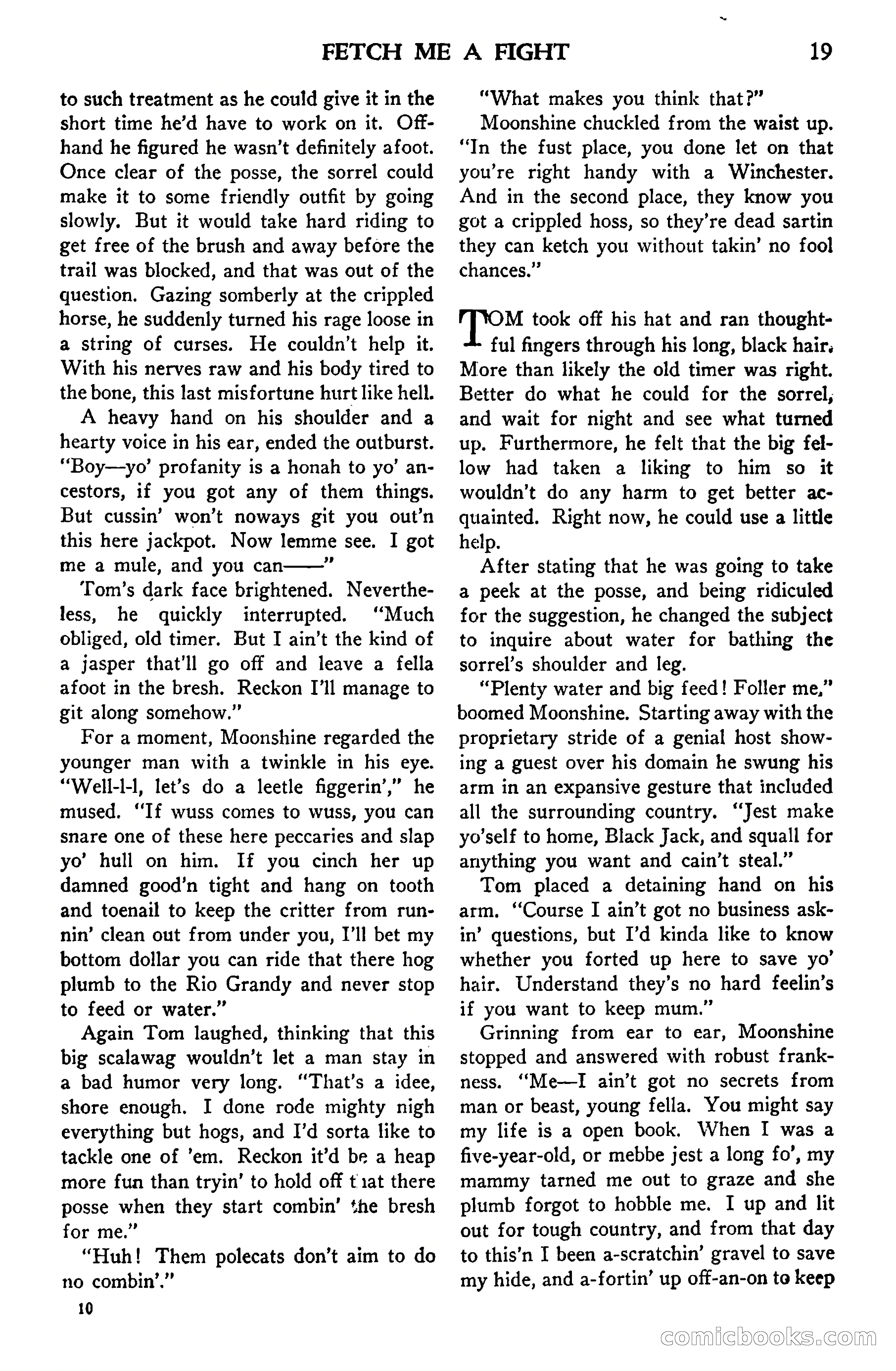 Short Stories, Vol. 159, No. 1 — page 21 of 178