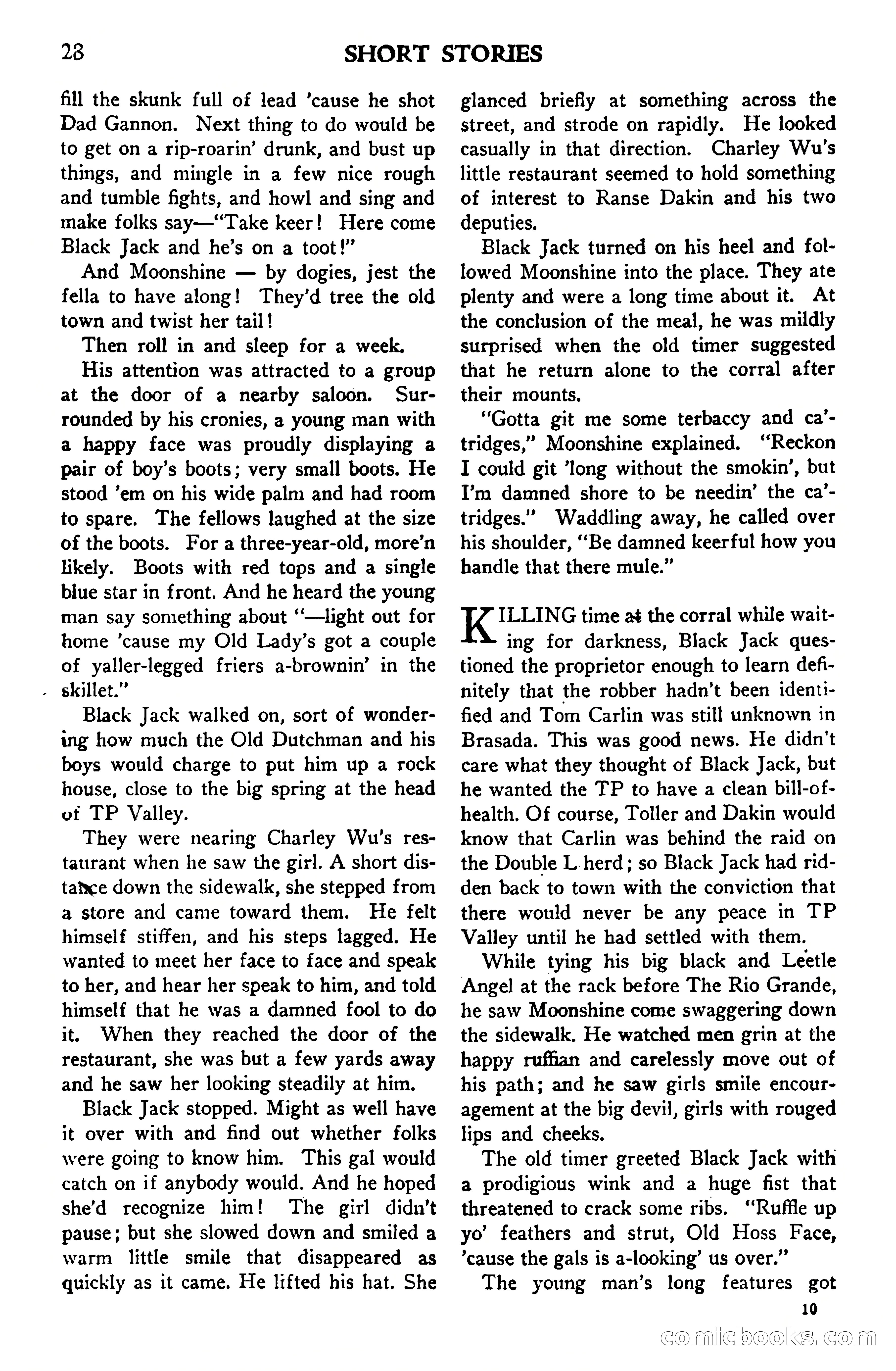 Short Stories, Vol. 159, No. 1 — page 28 of 178