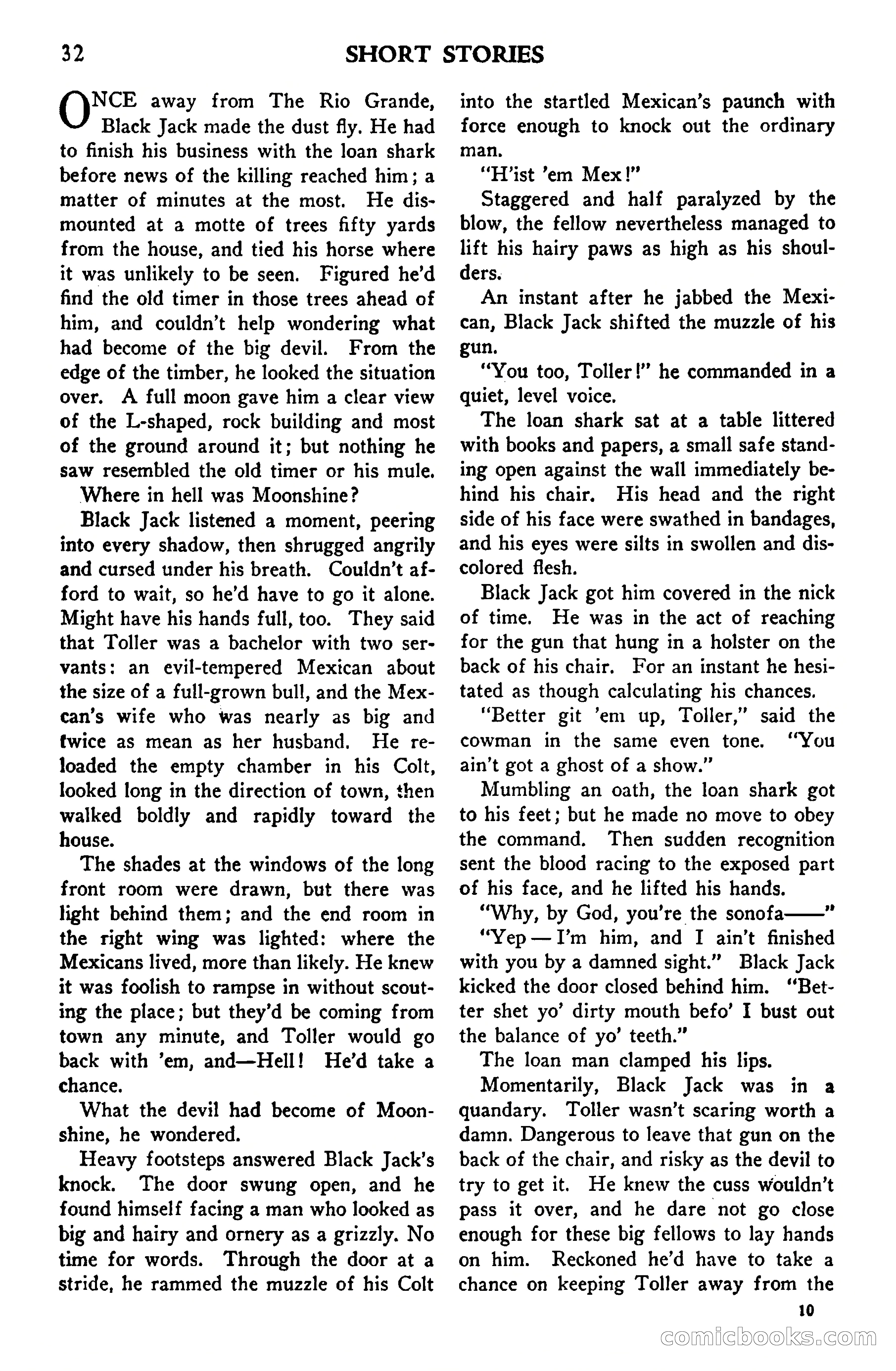 Short Stories, Vol. 159, No. 1 — page 32 of 178