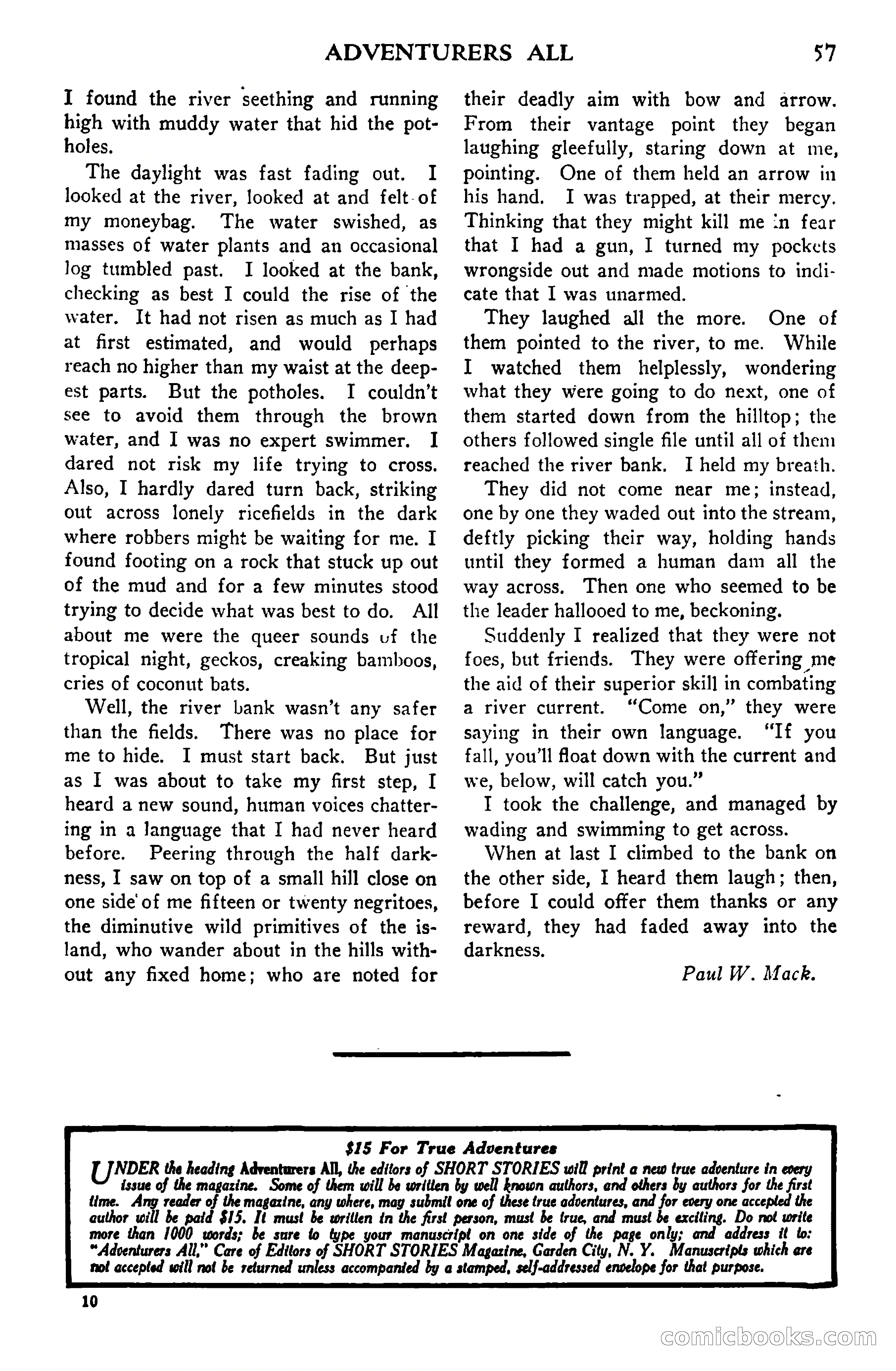Short Stories, Vol. 159, No. 1 — page 57 of 178