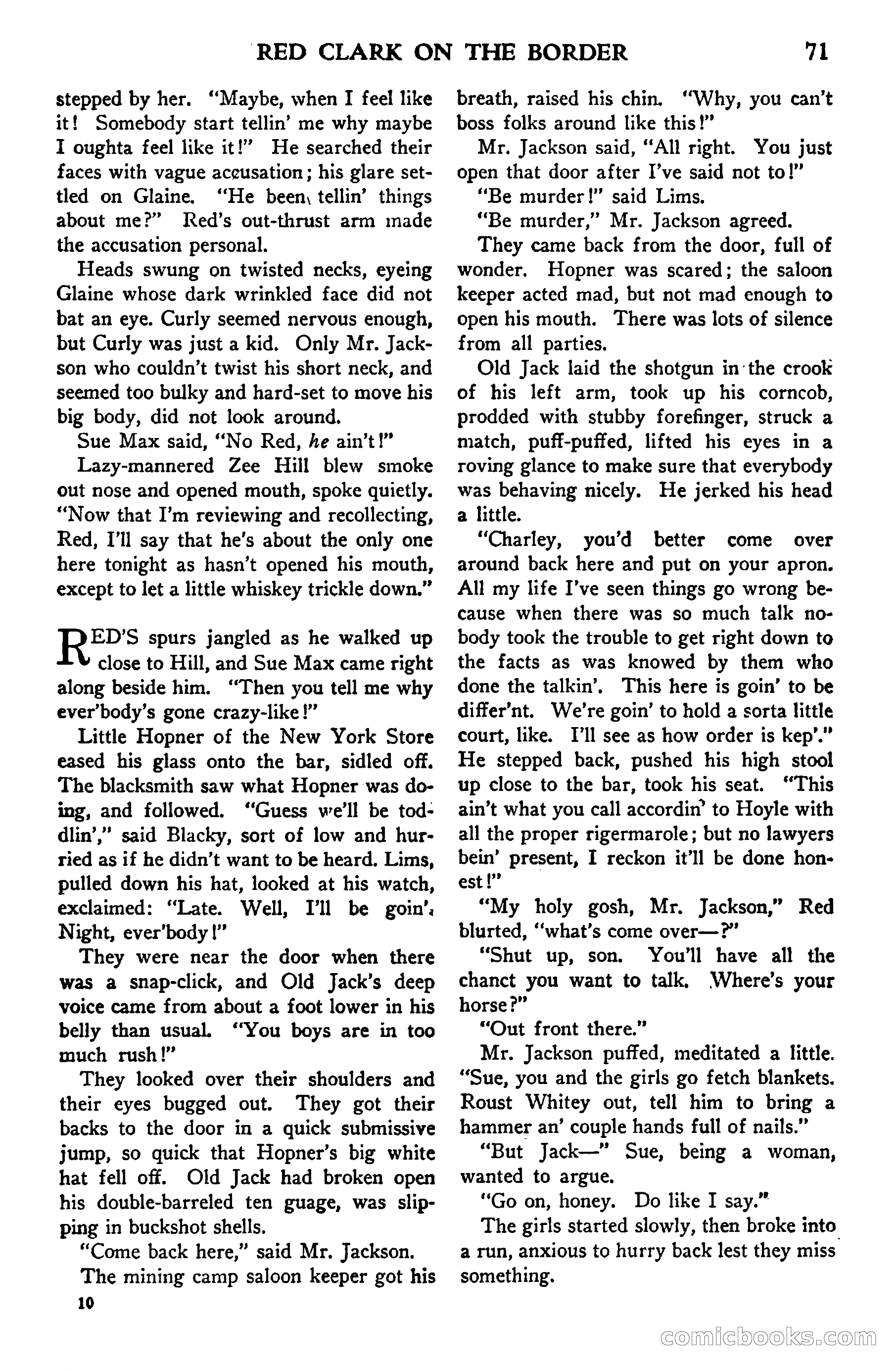 Short Stories, Vol. 159, No. 1 — page 71 of 178