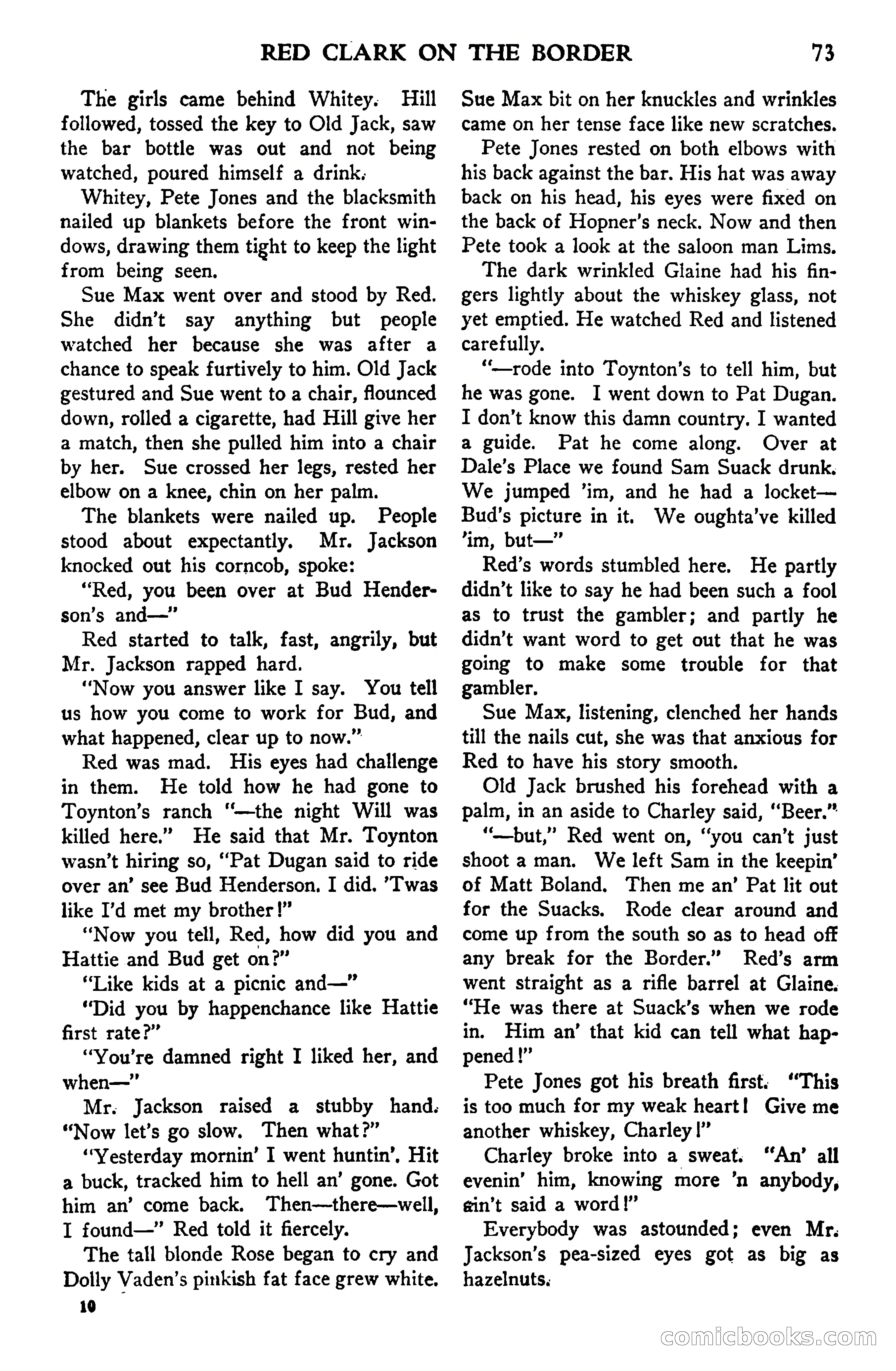 Short Stories, Vol. 159, No. 1 — page 73 of 178