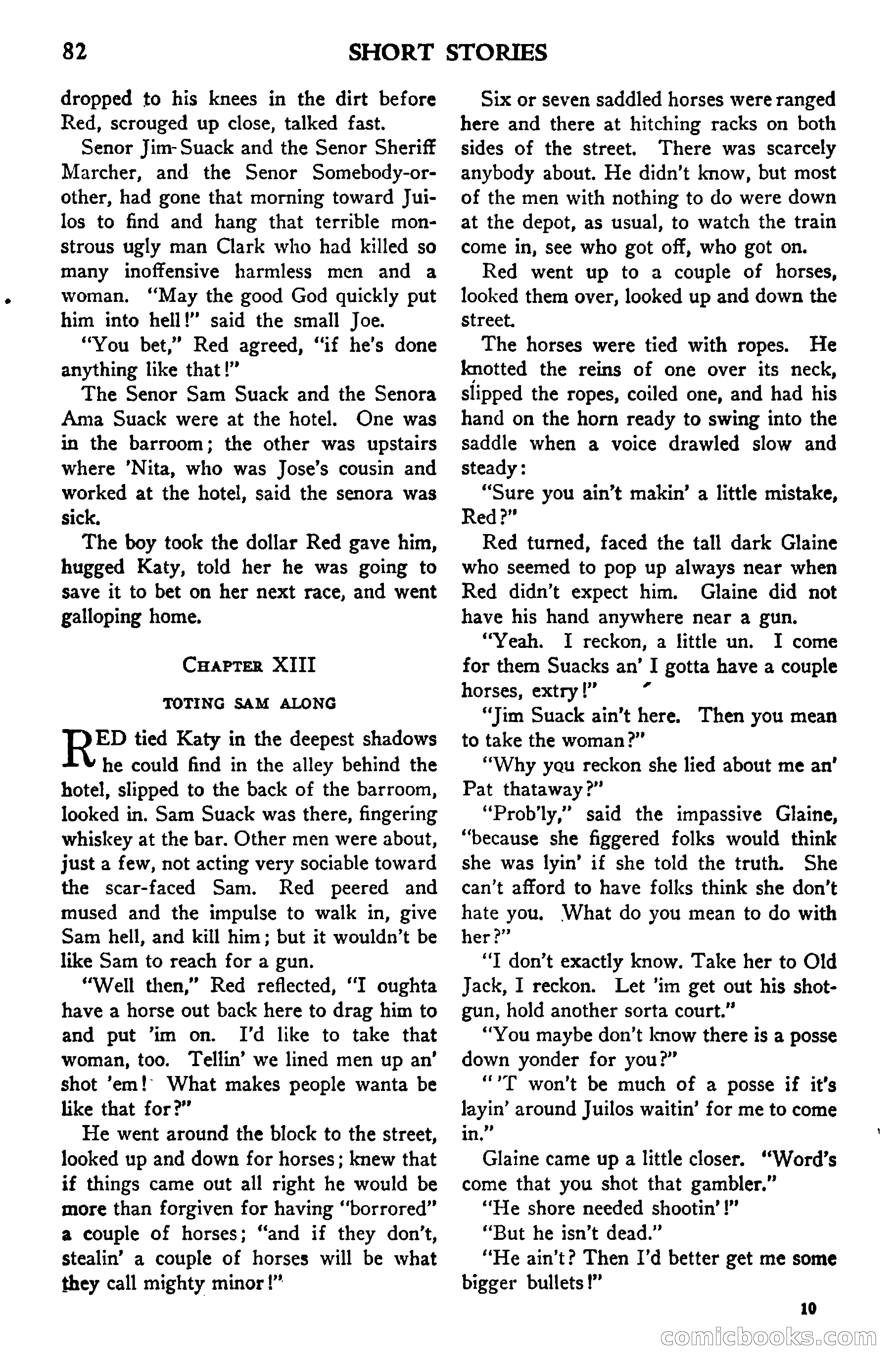 Short Stories, Vol. 159, No. 1 — page 82 of 178