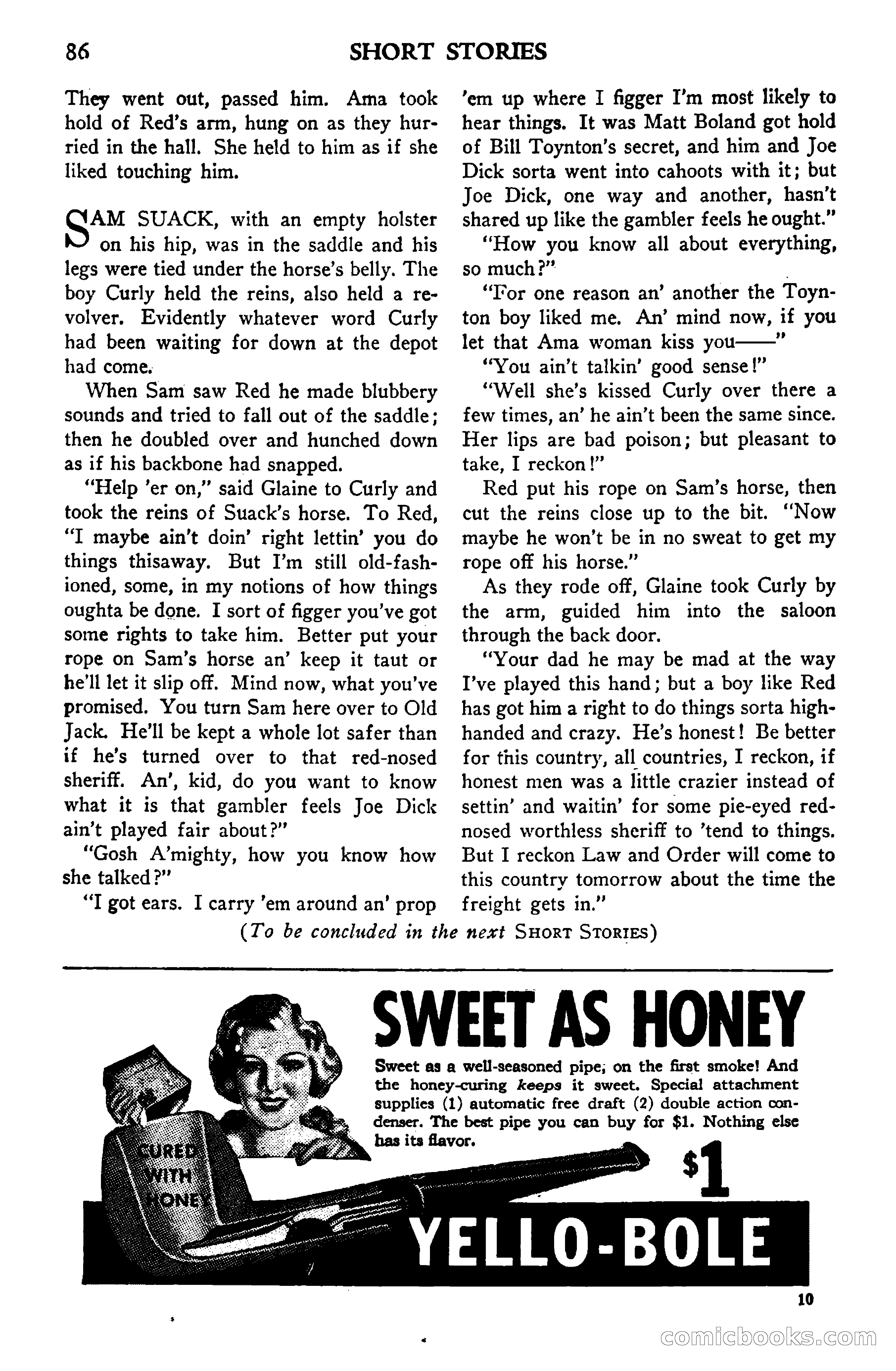Short Stories, Vol. 159, No. 1 — page 86 of 178
