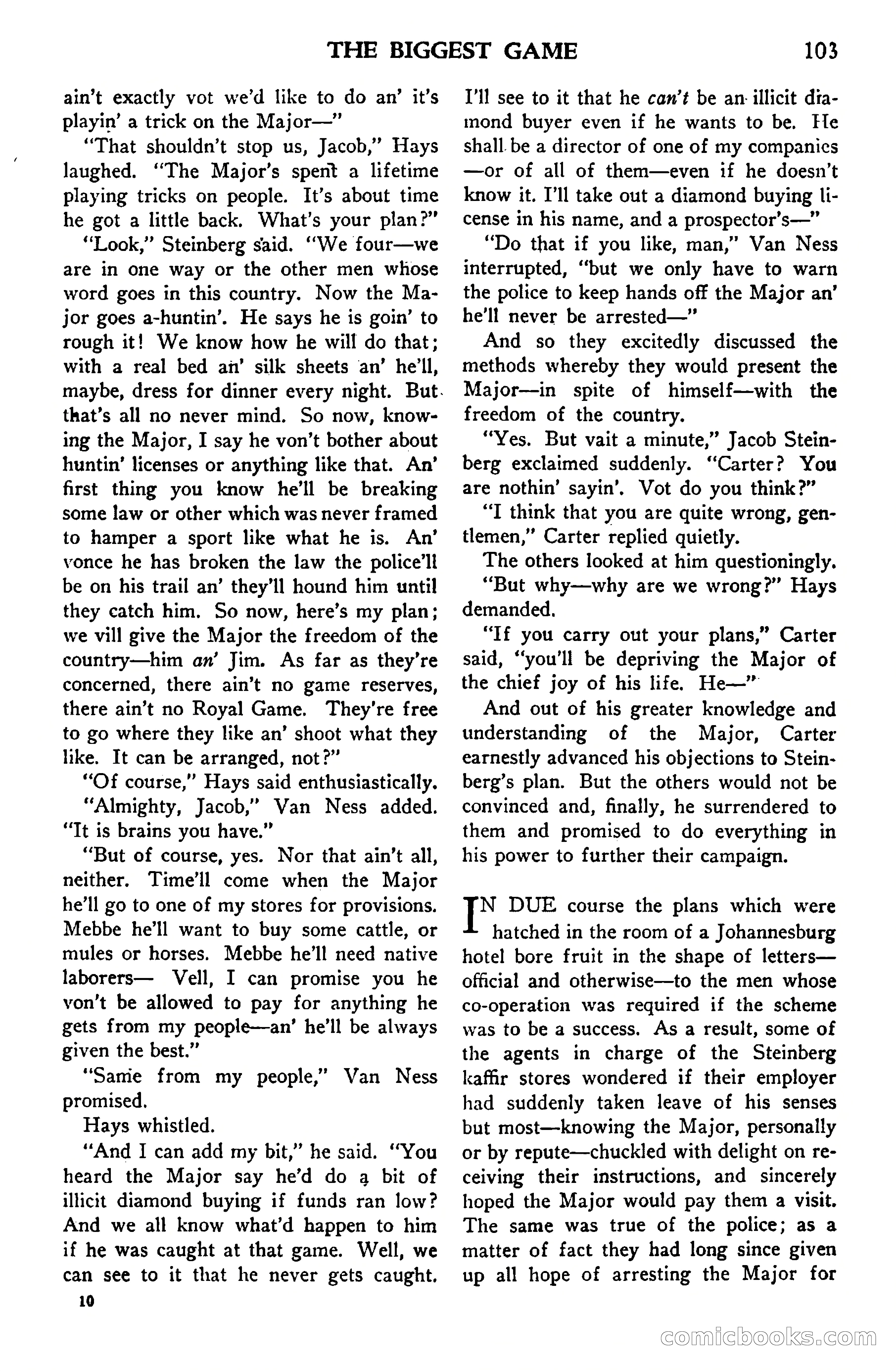 Short Stories, Vol. 159, No. 1 — page 103 of 178