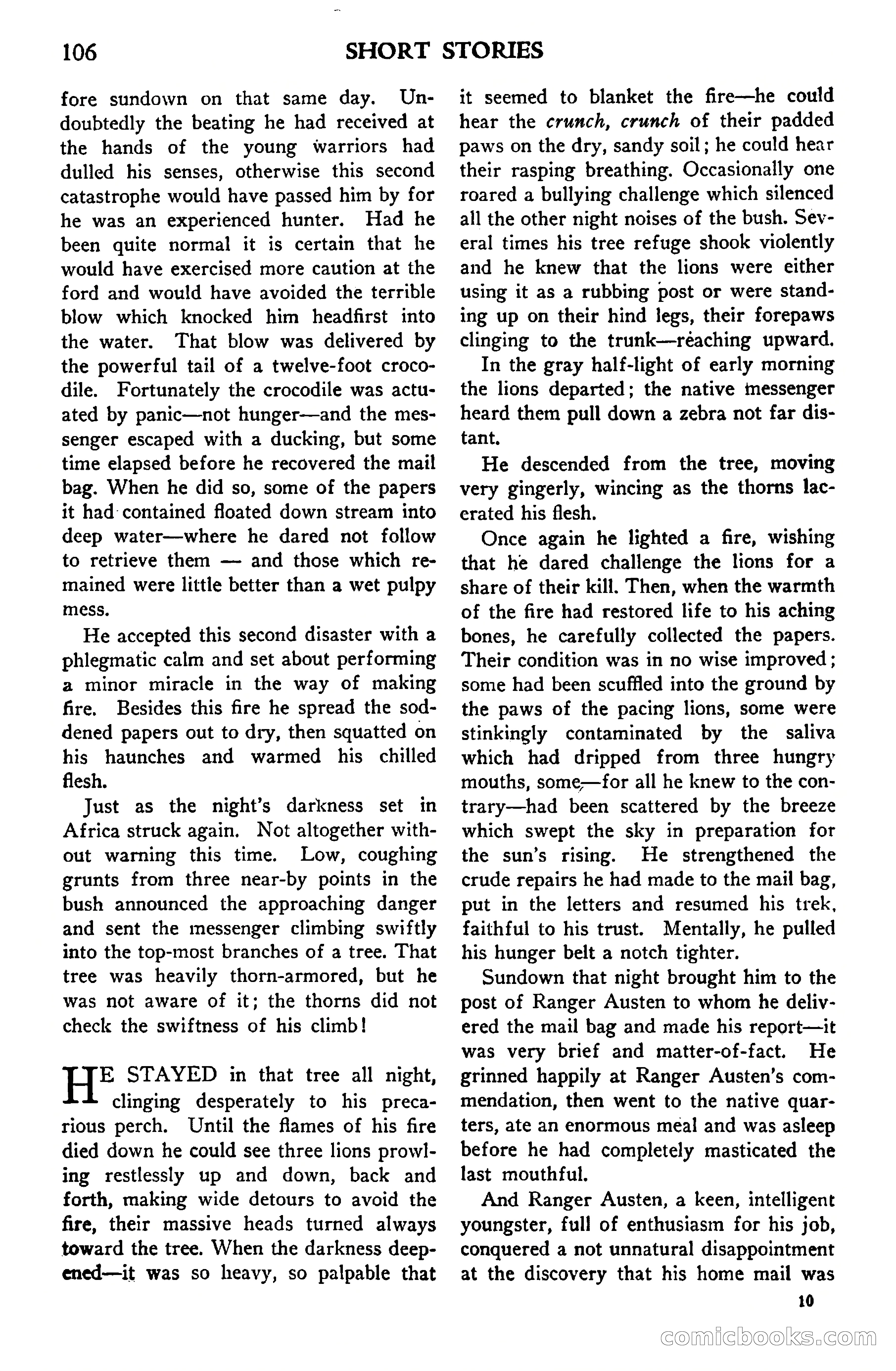 Short Stories, Vol. 159, No. 1 — page 106 of 178