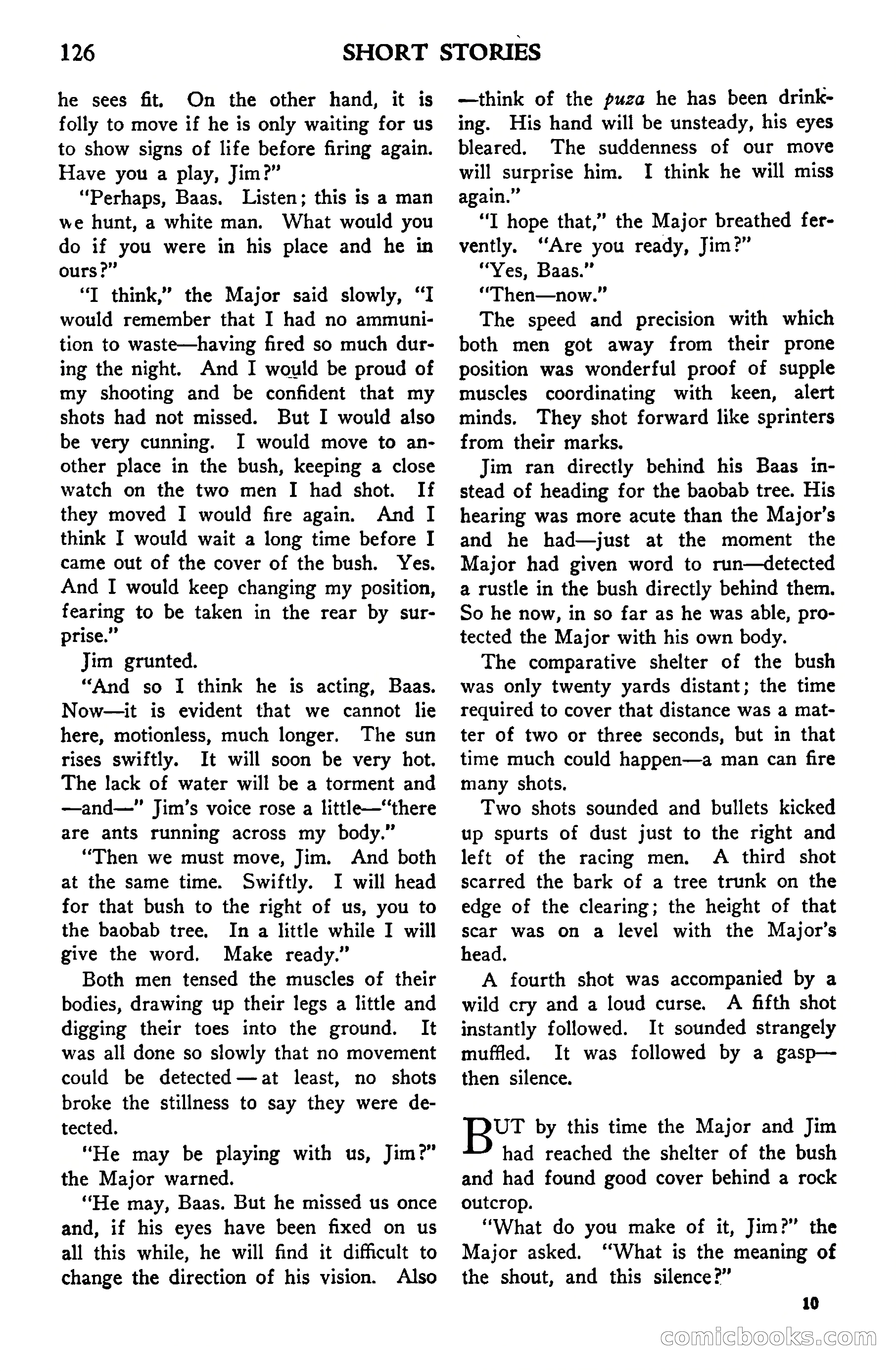 Short Stories, Vol. 159, No. 1 — page 126 of 178