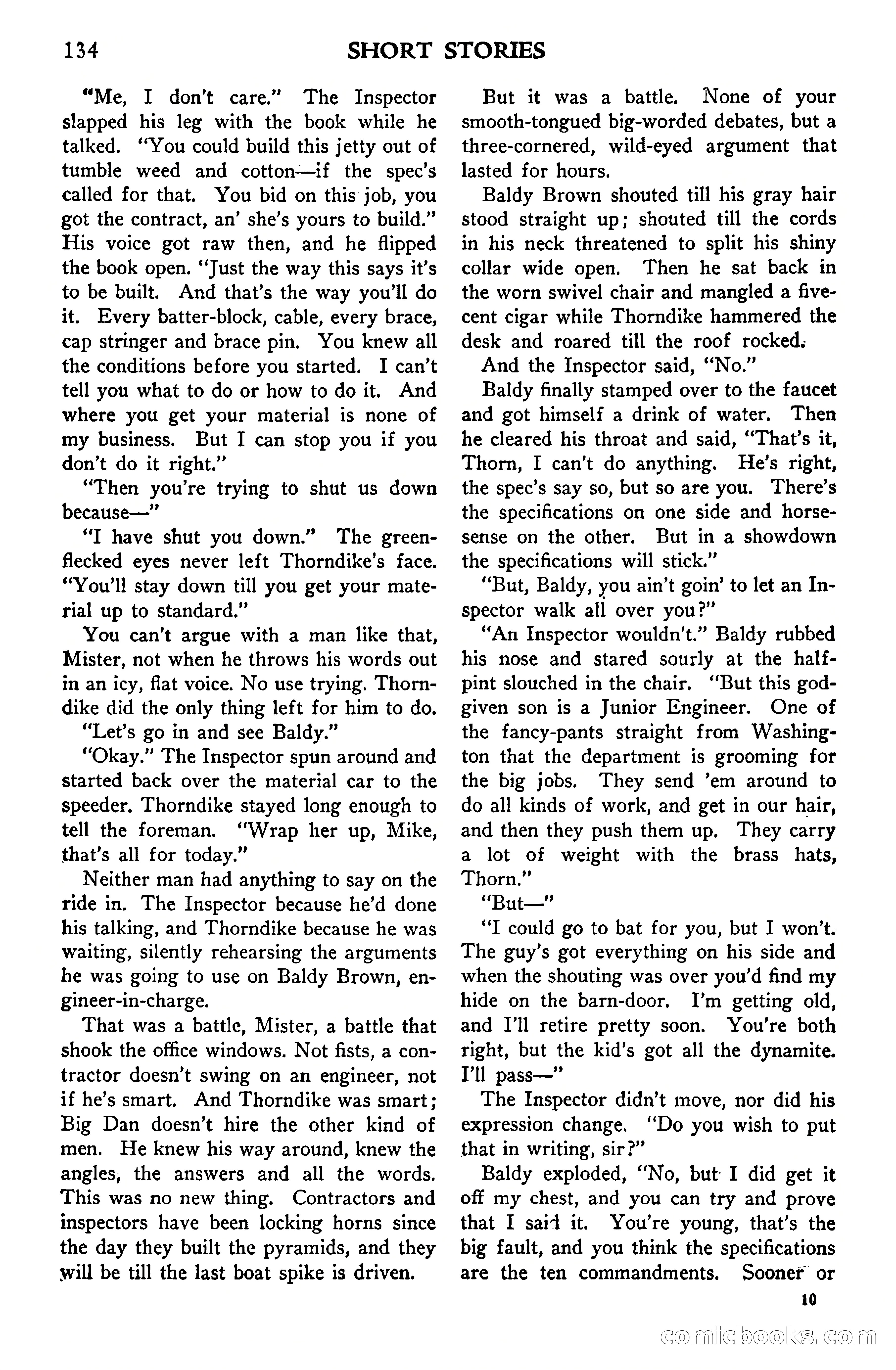 Short Stories, Vol. 159, No. 1 — page 134 of 178