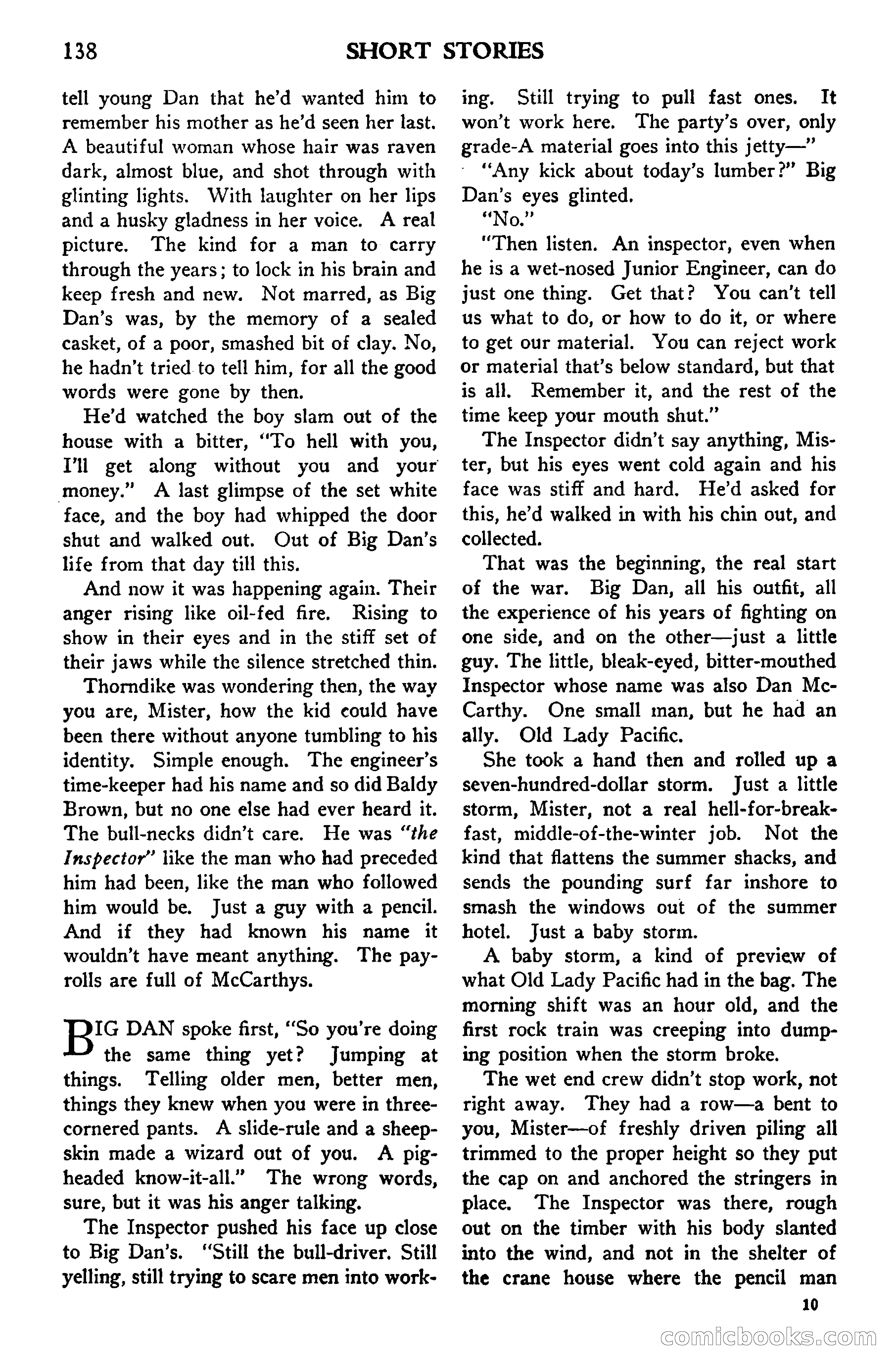 Short Stories, Vol. 159, No. 1 — page 138 of 178