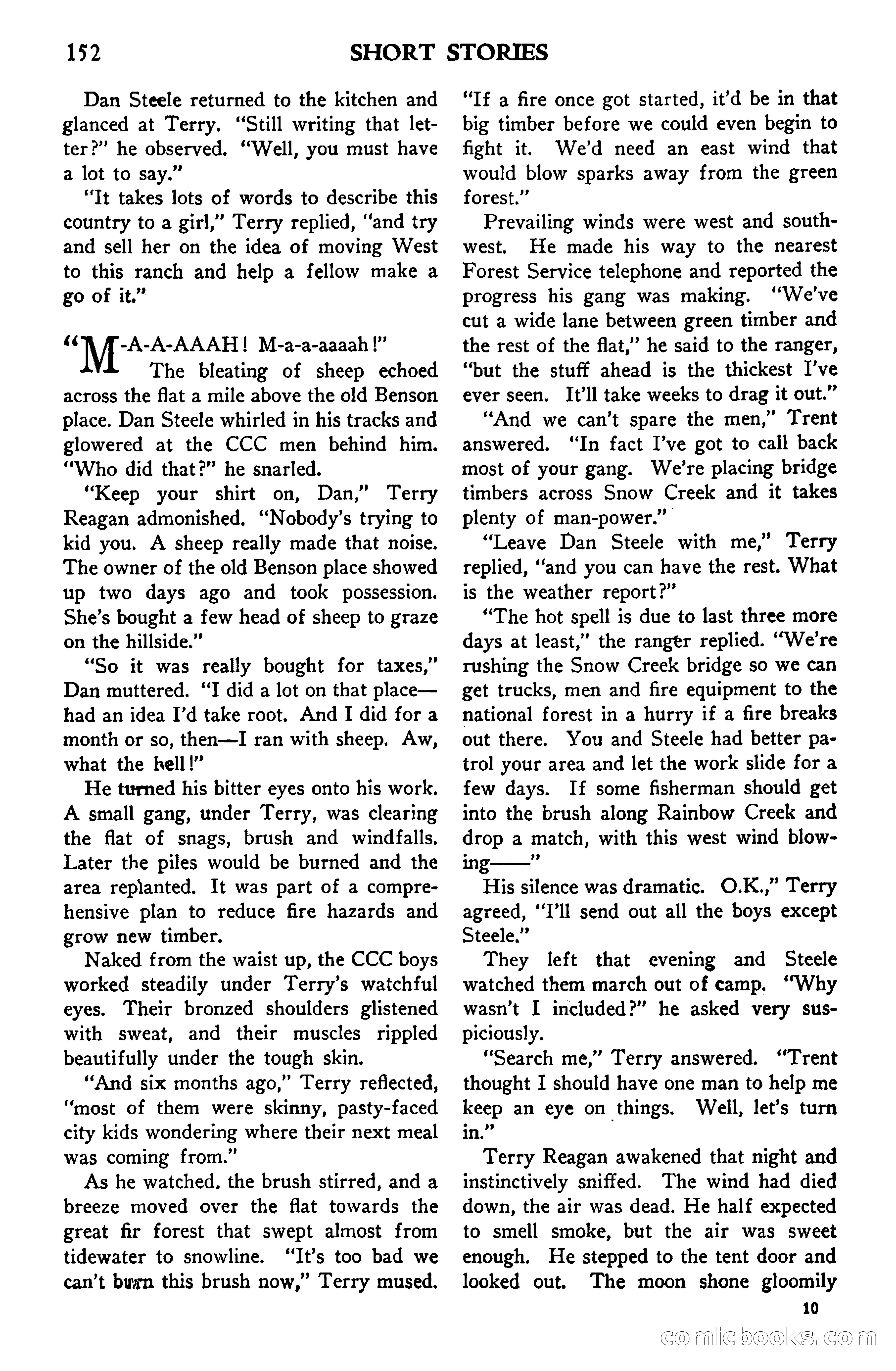 Short Stories, Vol. 159, No. 1 — page 152 of 178