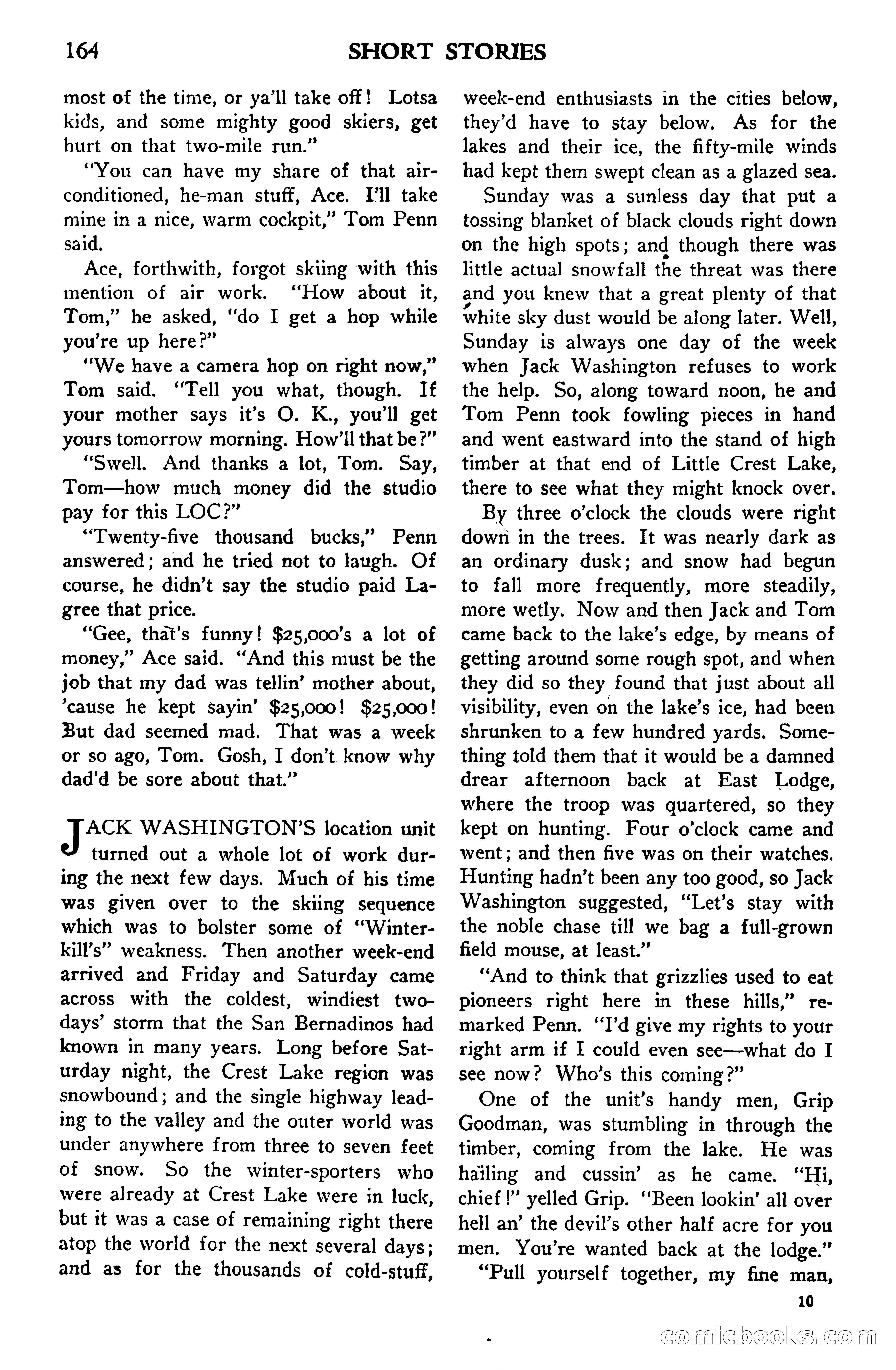 Short Stories, Vol. 159, No. 1 — page 164 of 178