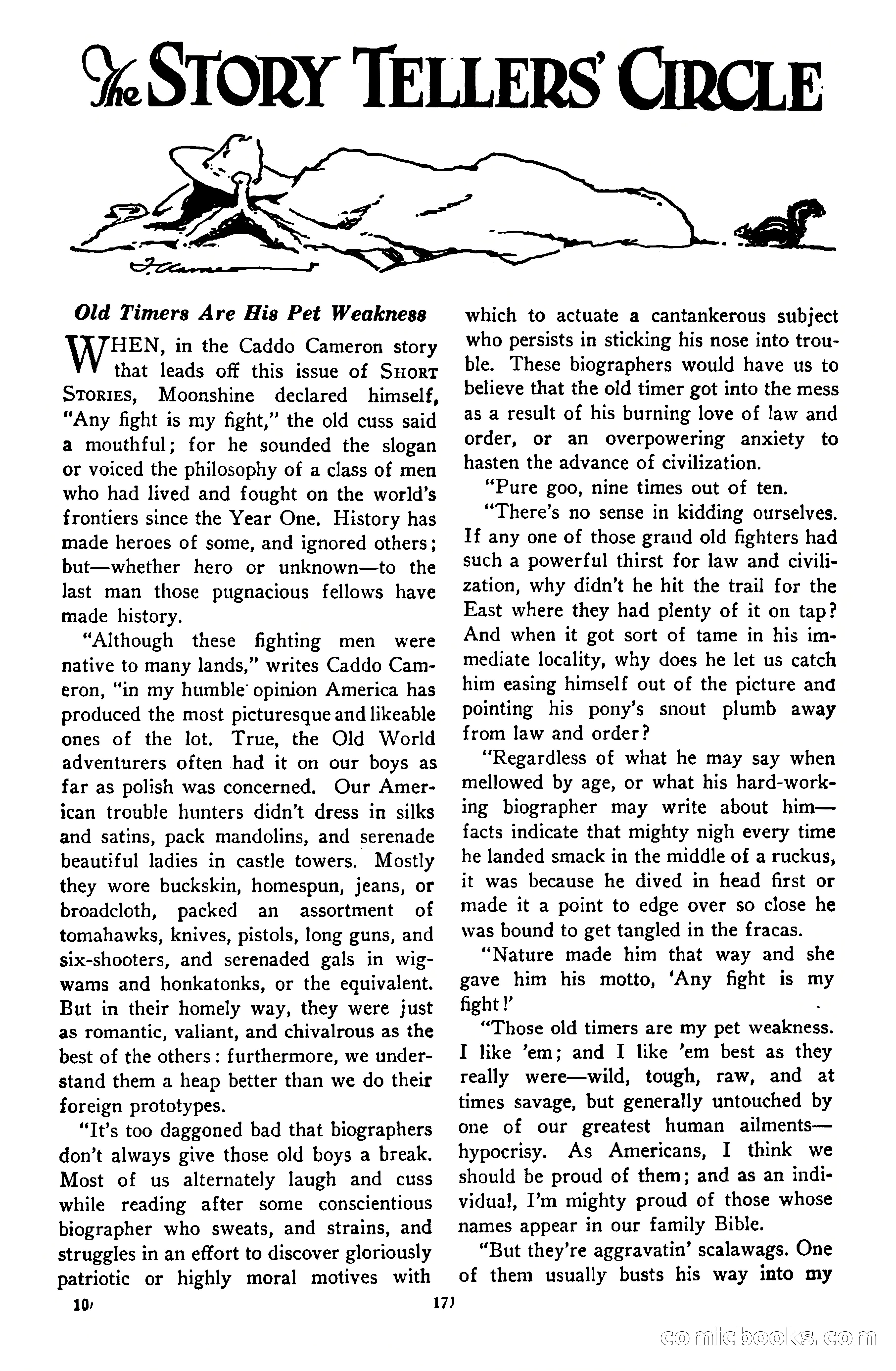 Short Stories, Vol. 159, No. 1 — page 171 of 178